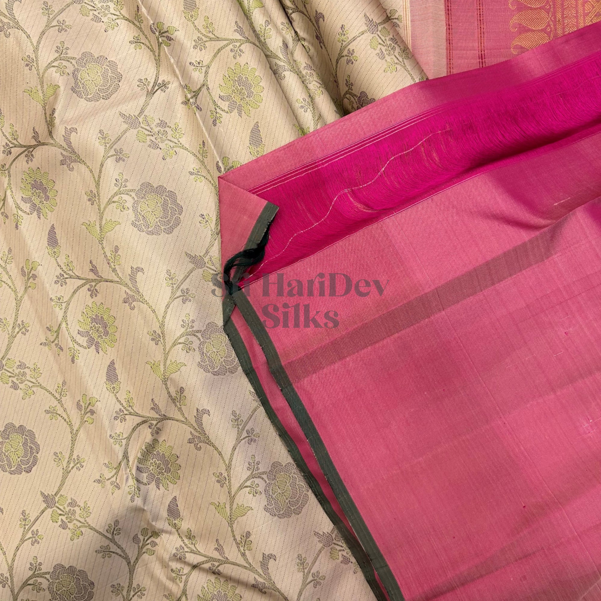 SHS8990 Kanchipuram Pure Handloom Silk Sari