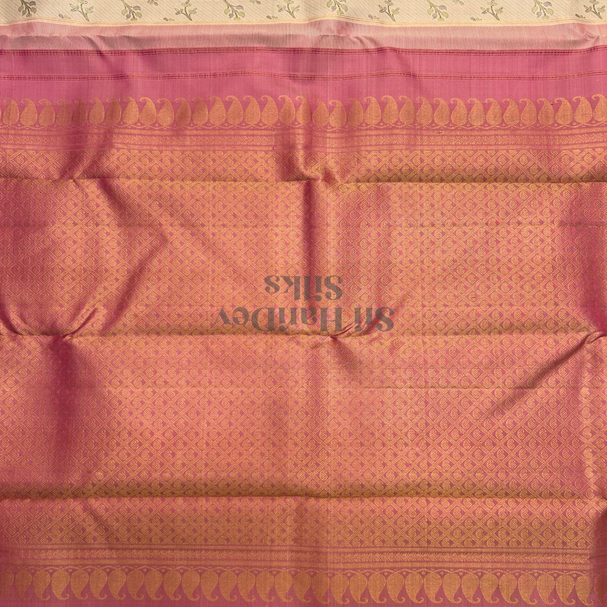SHS8990 Kanchipuram Pure Handloom Silk Sari