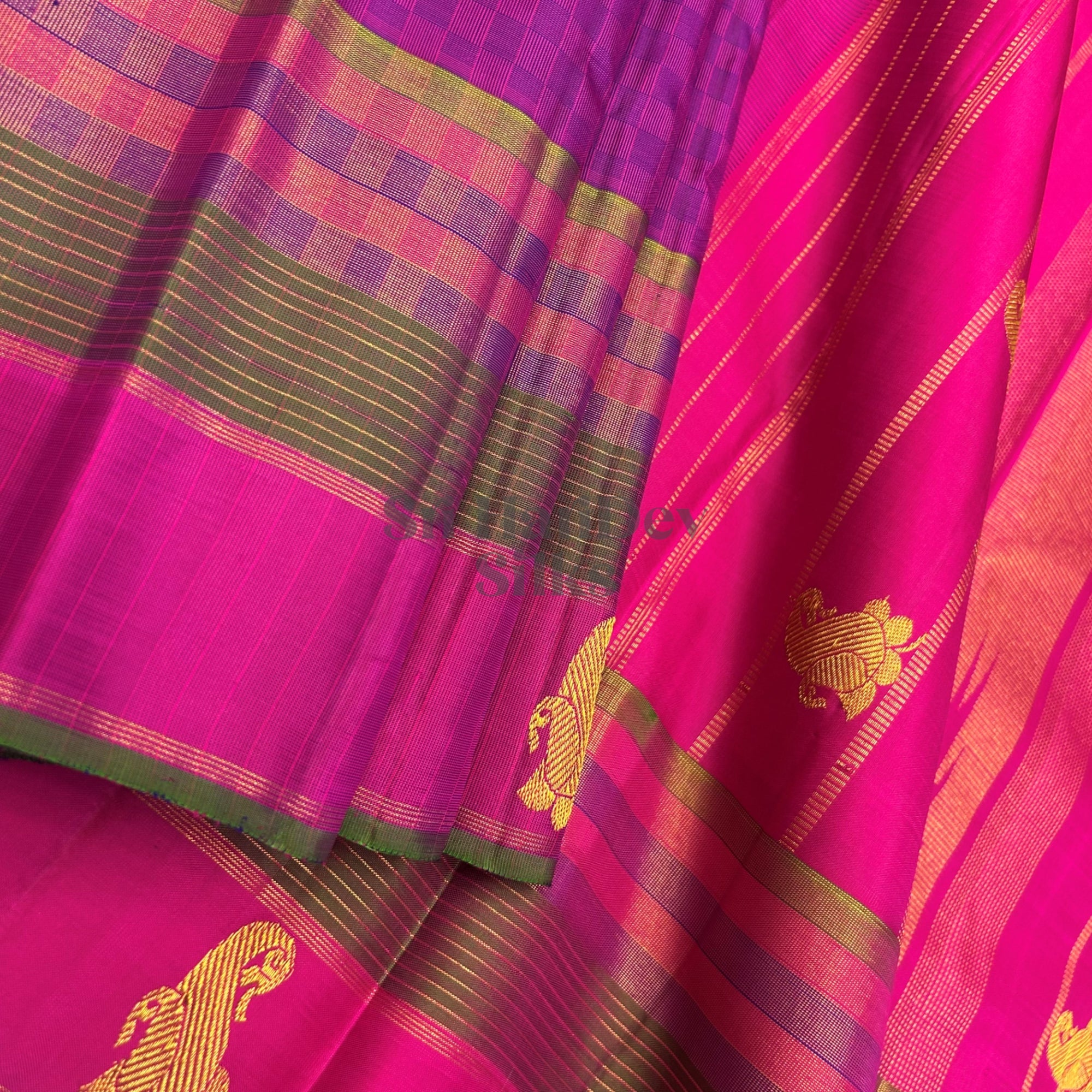 SHS8939 Kanchipuram Handloom Silk Saree