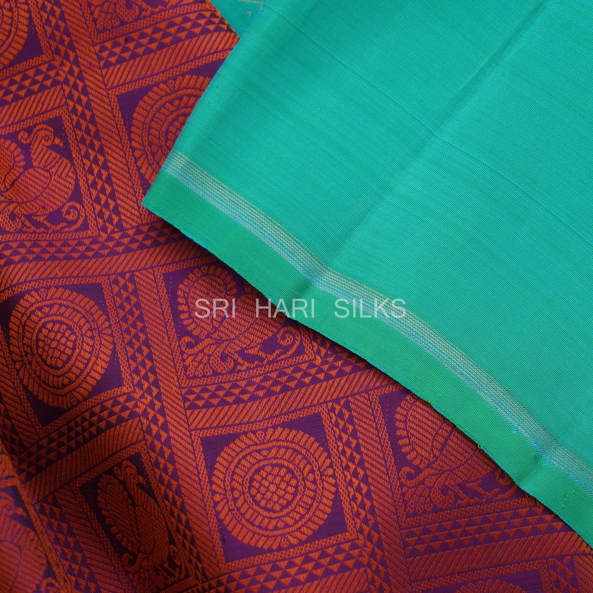 SHS1375 Kanchipuram pure handloom Silk Sari