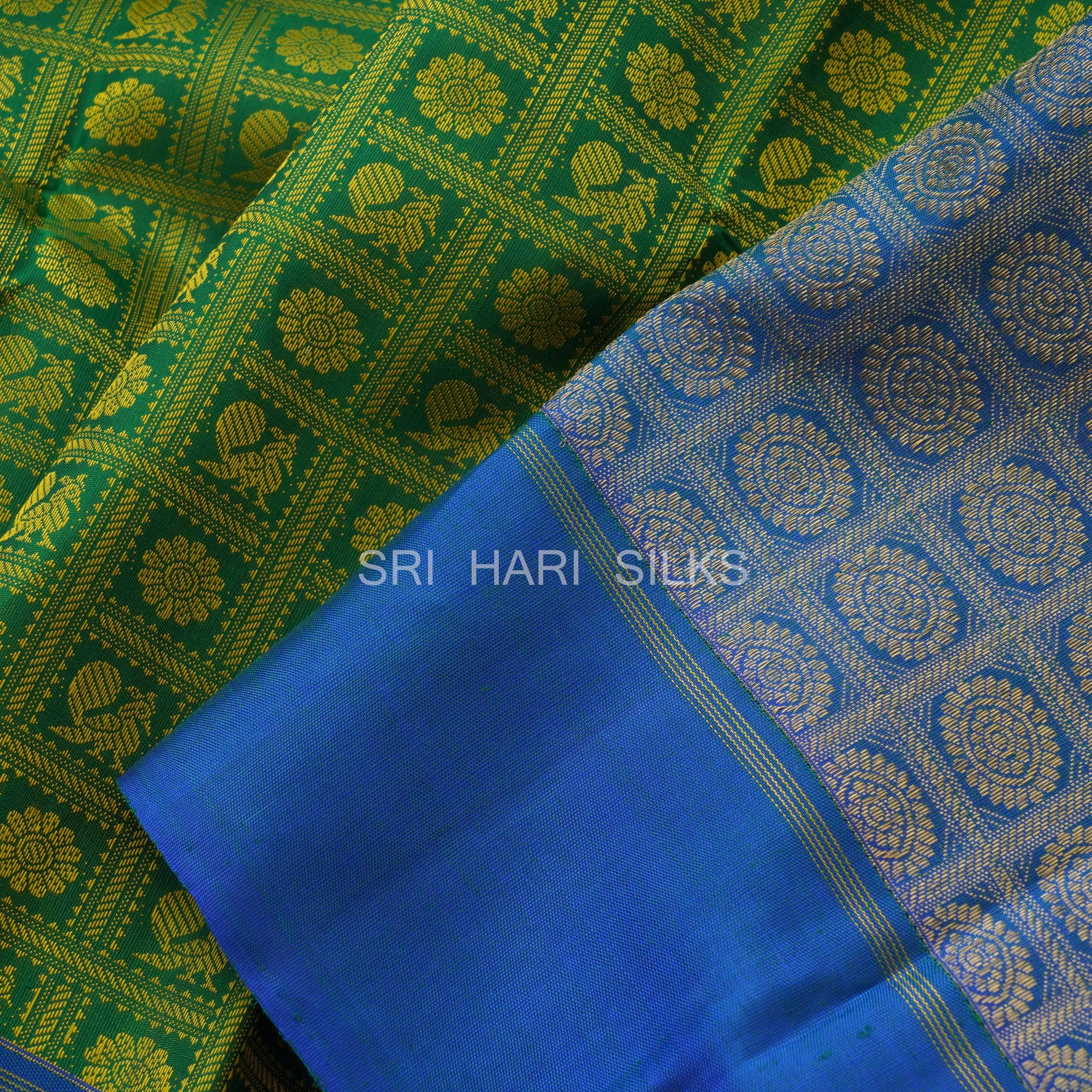 SHS2212 Kanchipuram pure handloom Silk Sari