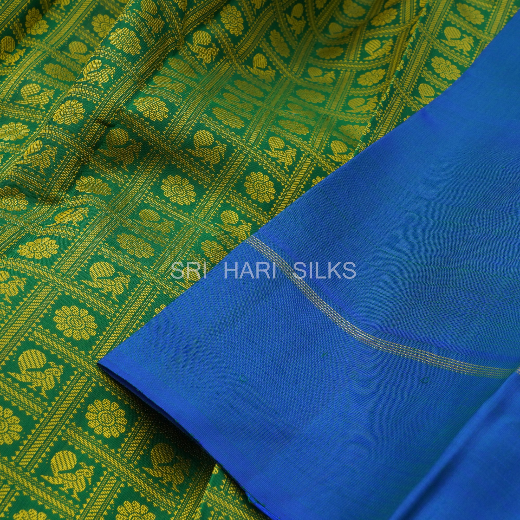 SHS2212 Kanchipuram pure handloom Silk Sari