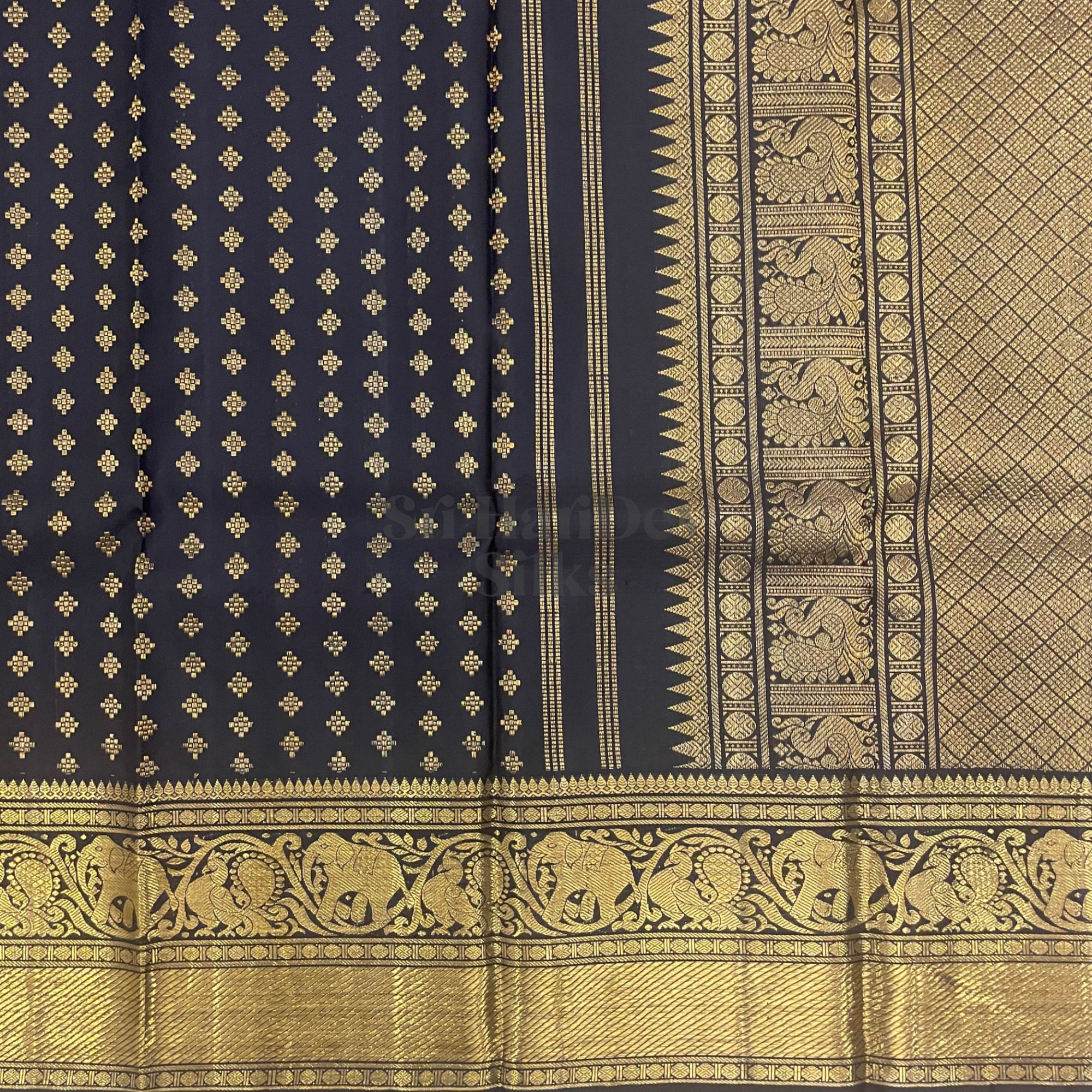 SHSDU5800 Kanchipuram Pure Handloom Silk Dupatta