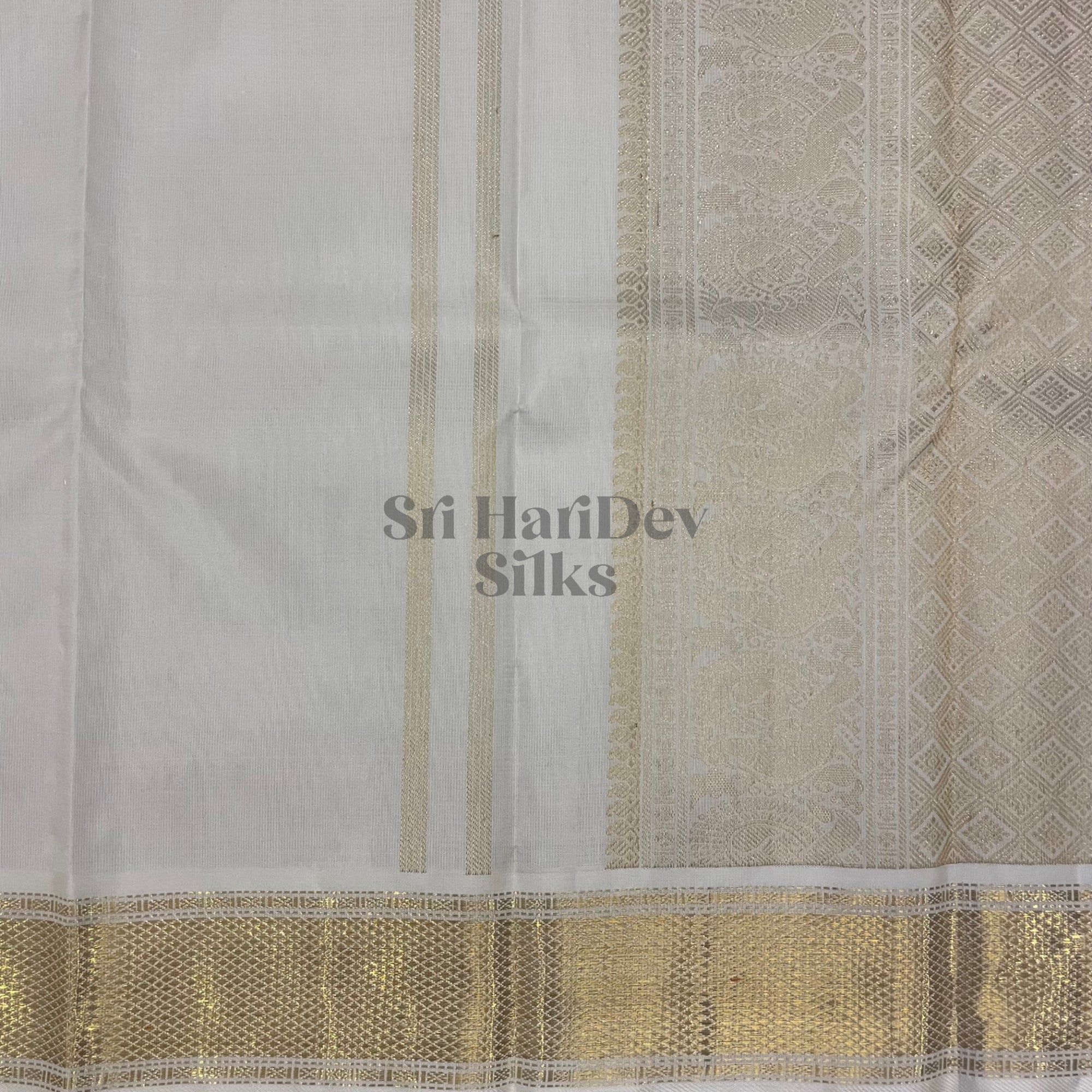 SHSDU5801 Kanchipuram Pure Handloom Silk Dupatta