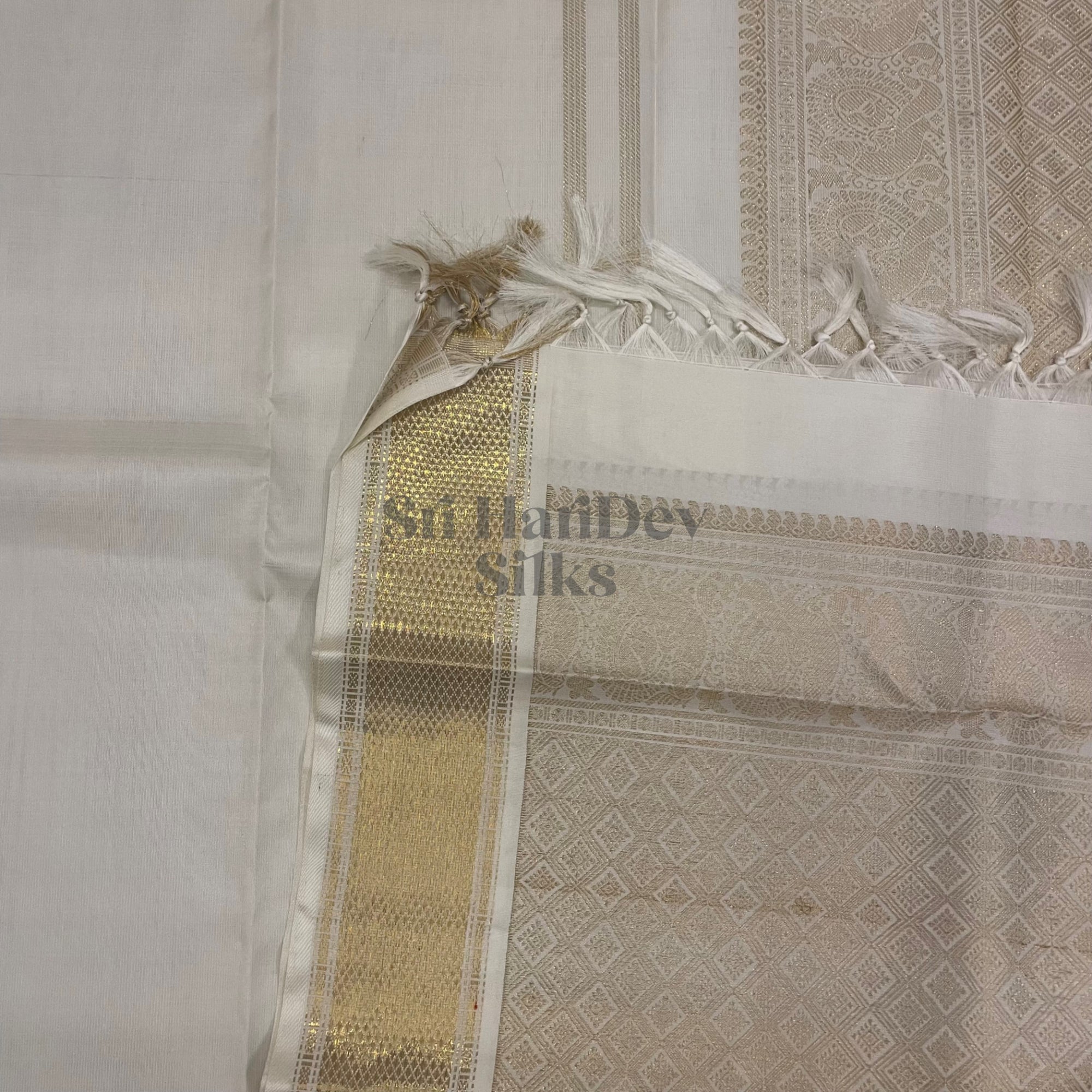 SHSDU5801 Kanchipuram Pure Handloom Silk Dupatta
