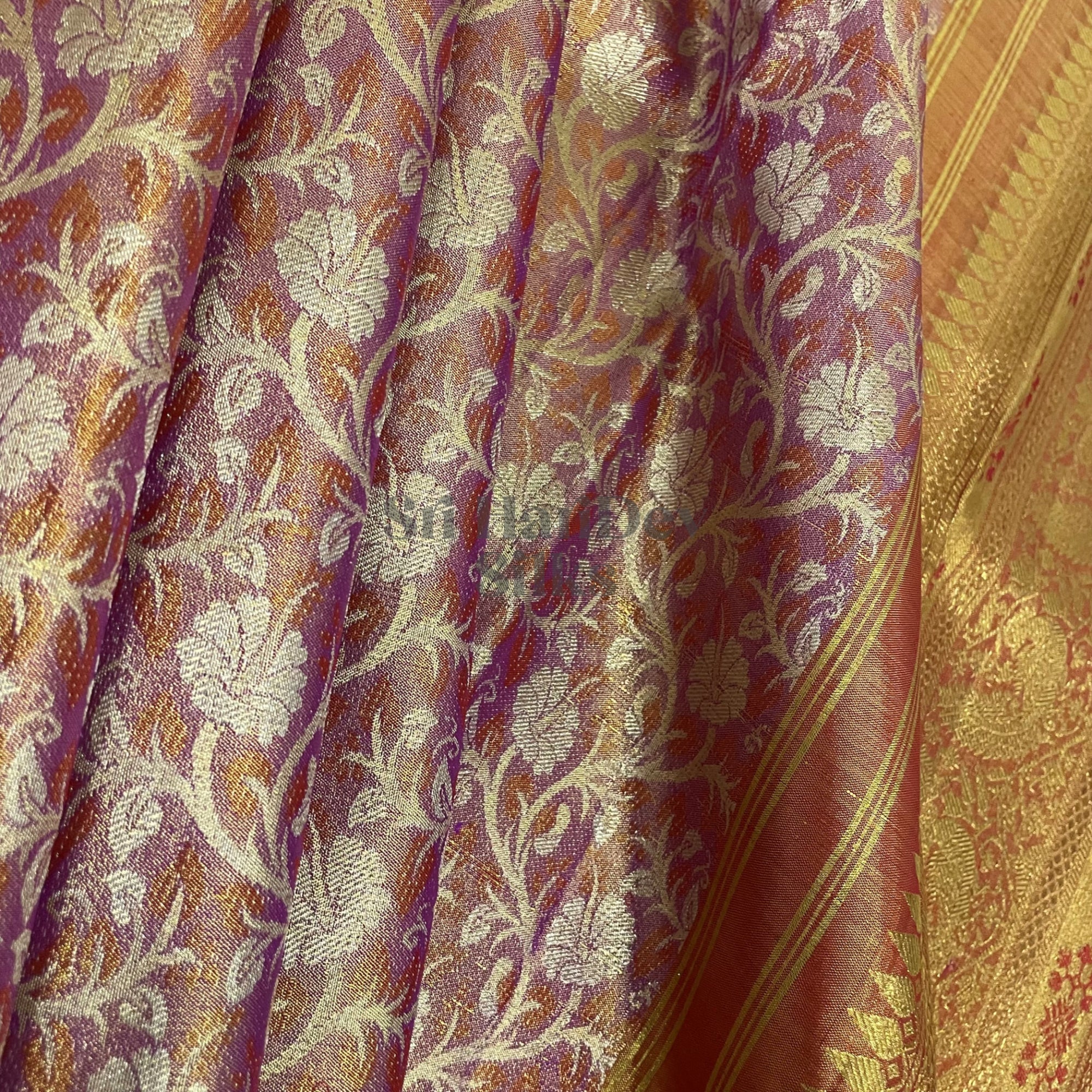 SHS4453 Kanchipuram Pure Handloom Silk Sari