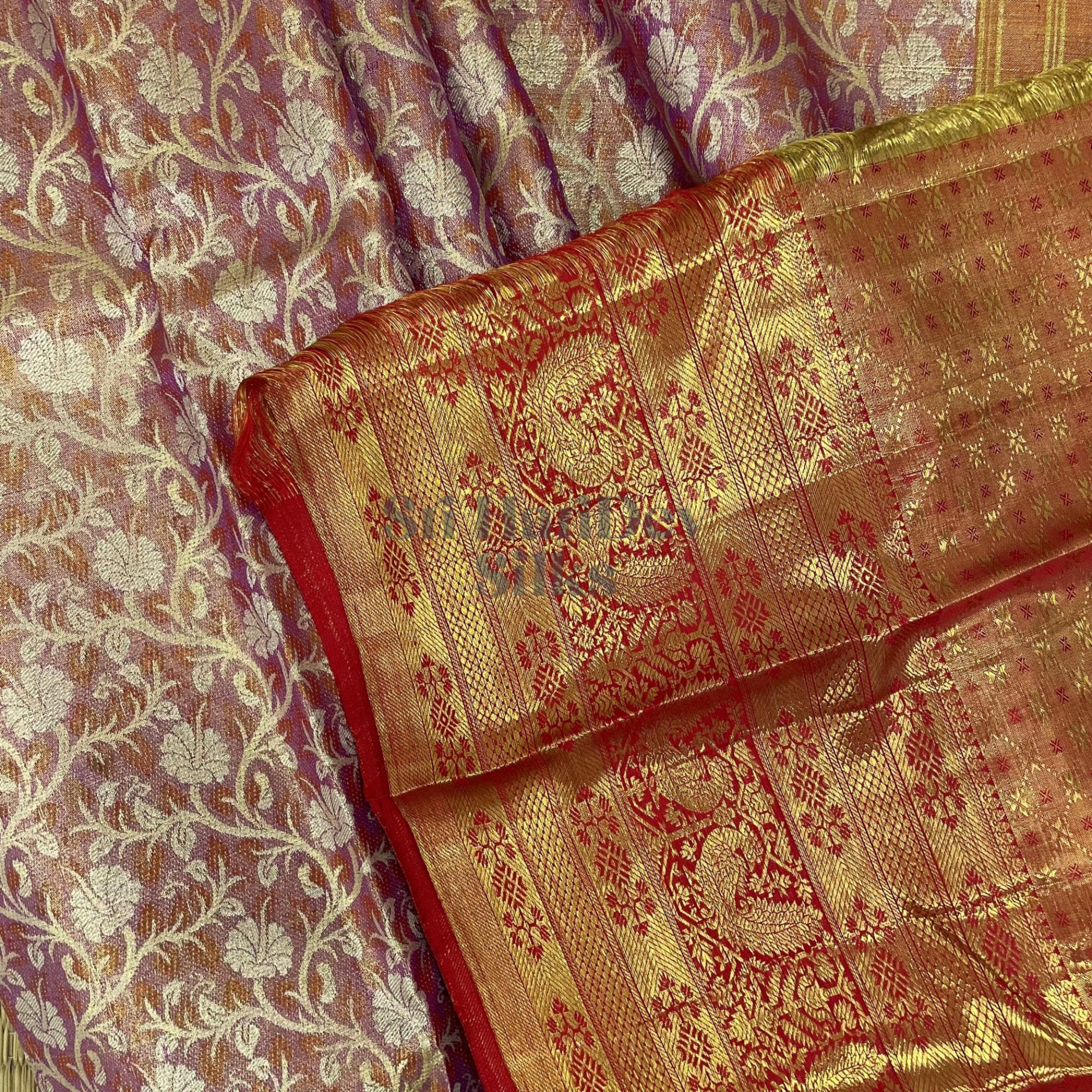 SHS4453 Kanchipuram Pure Handloom Silk Sari