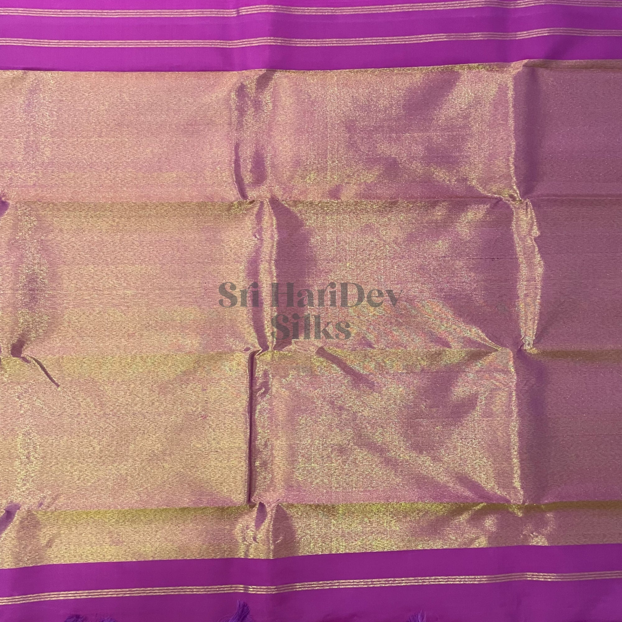SHSPAI01 Kanchipuram Pure Handloom Silk Sari