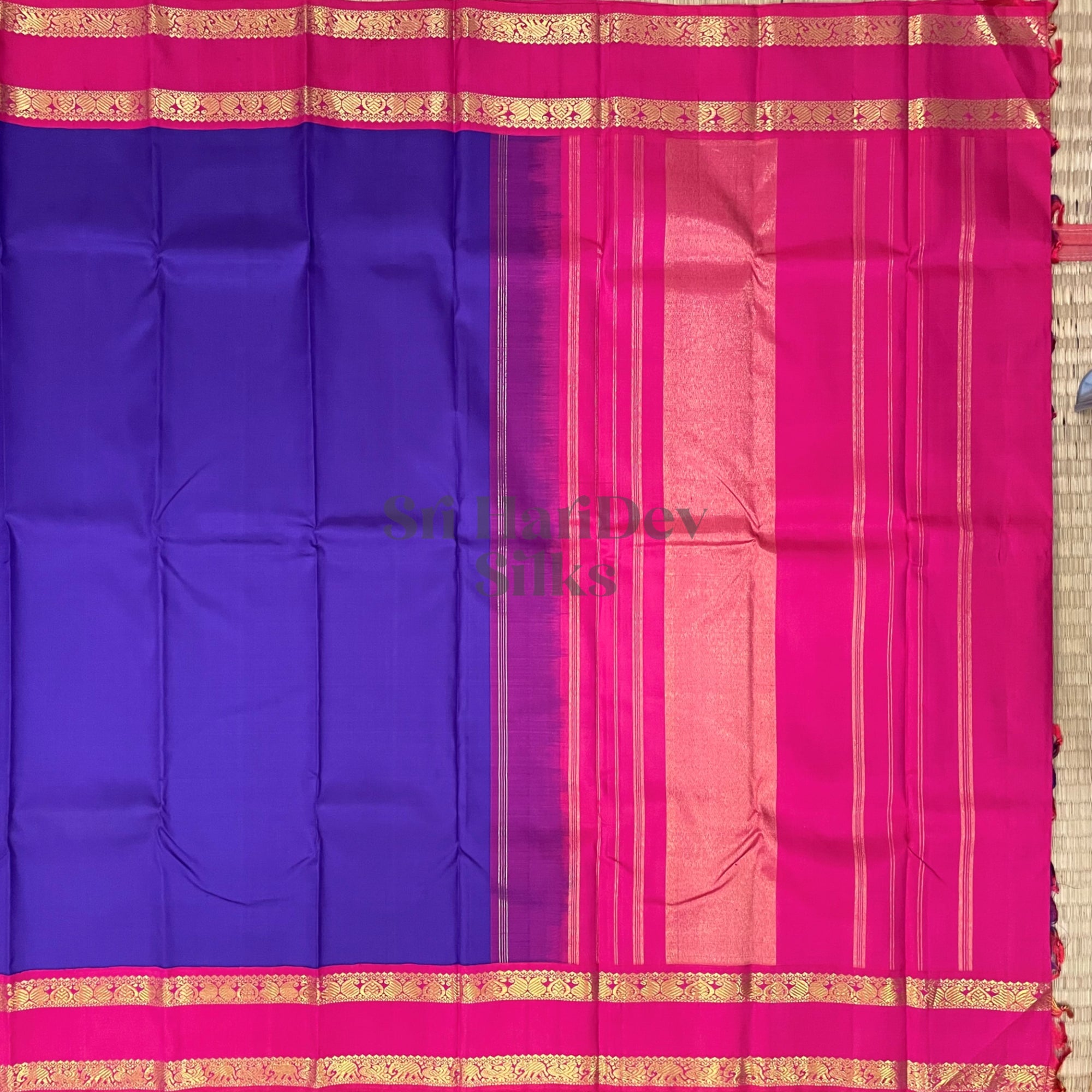 SHSKUM01 Kanchipuram Pure Handloom Silk Sari