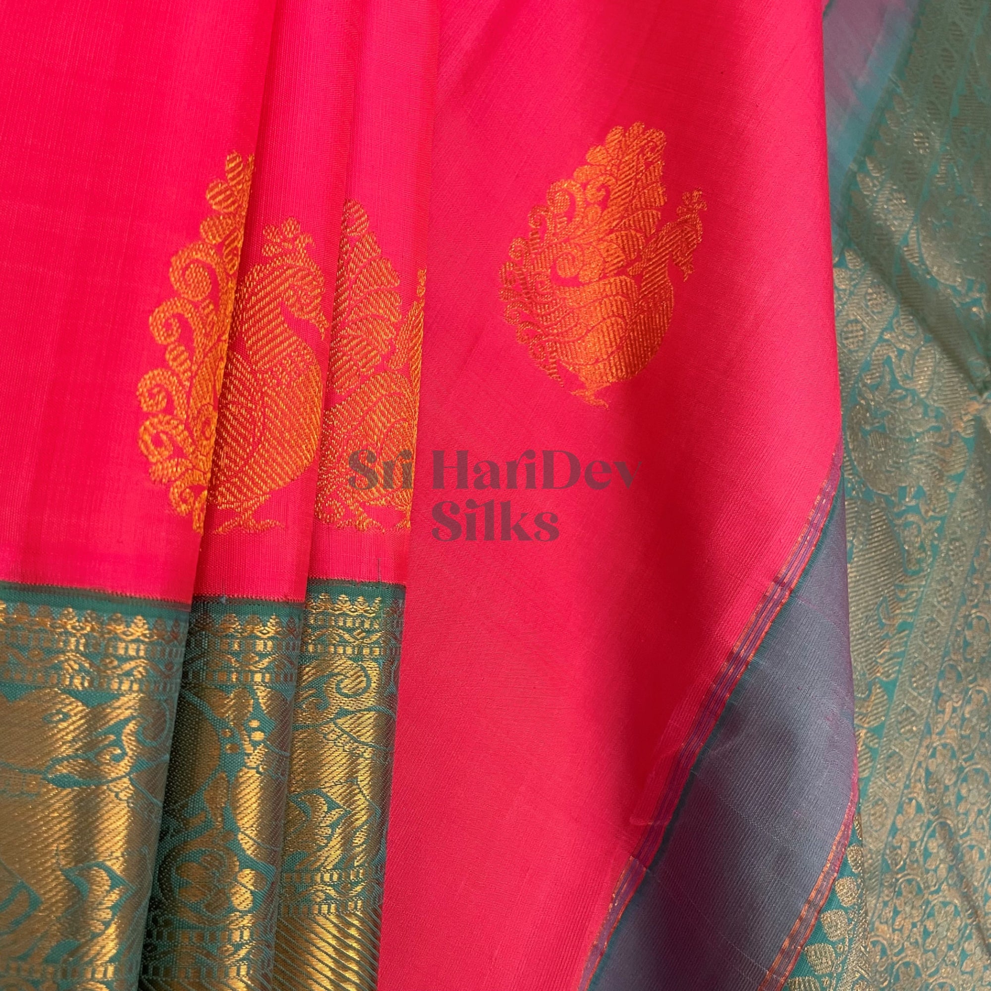 SHS5920 Kanchipuram pure handloom Silk Sari