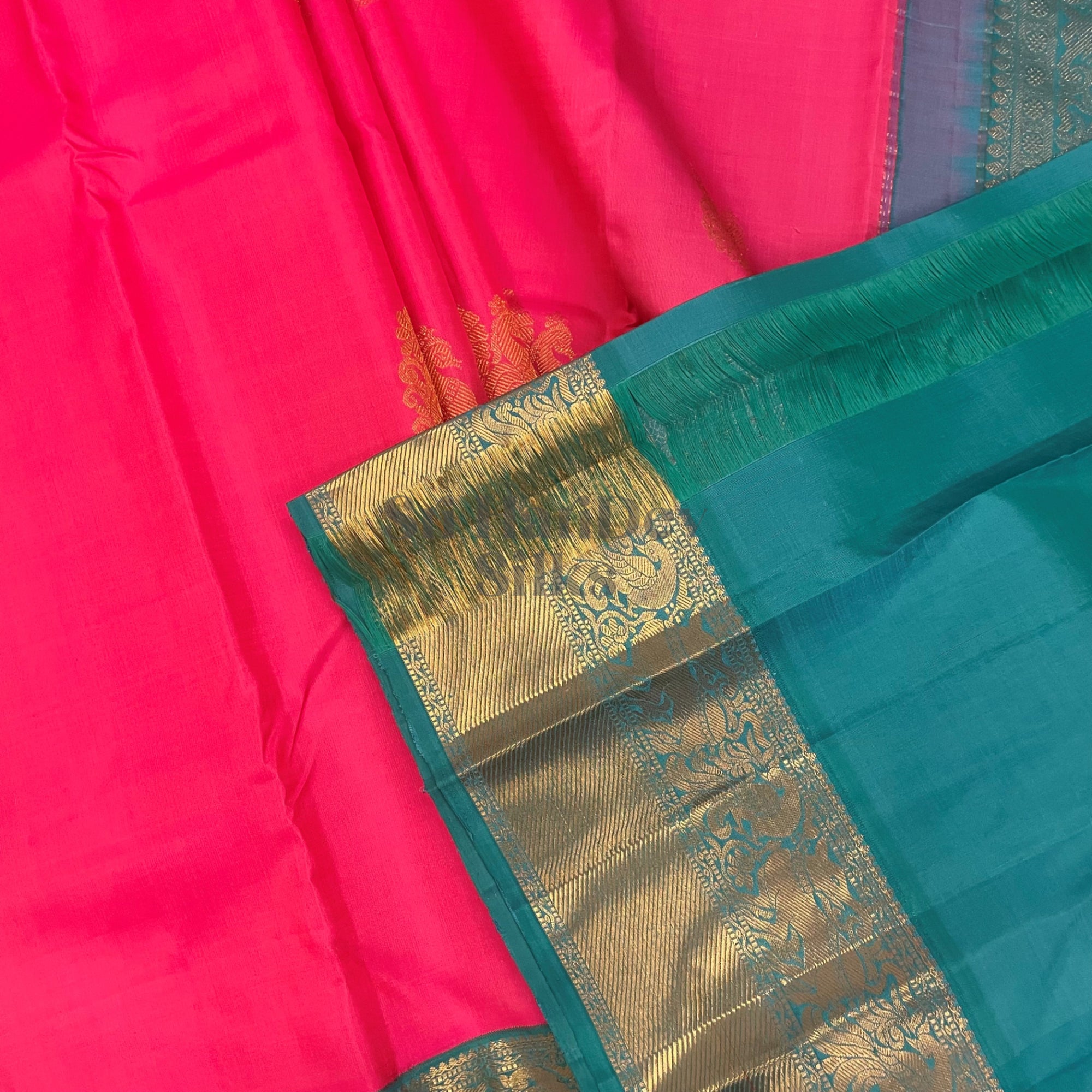 SHS5920 Kanchipuram pure handloom Silk Sari