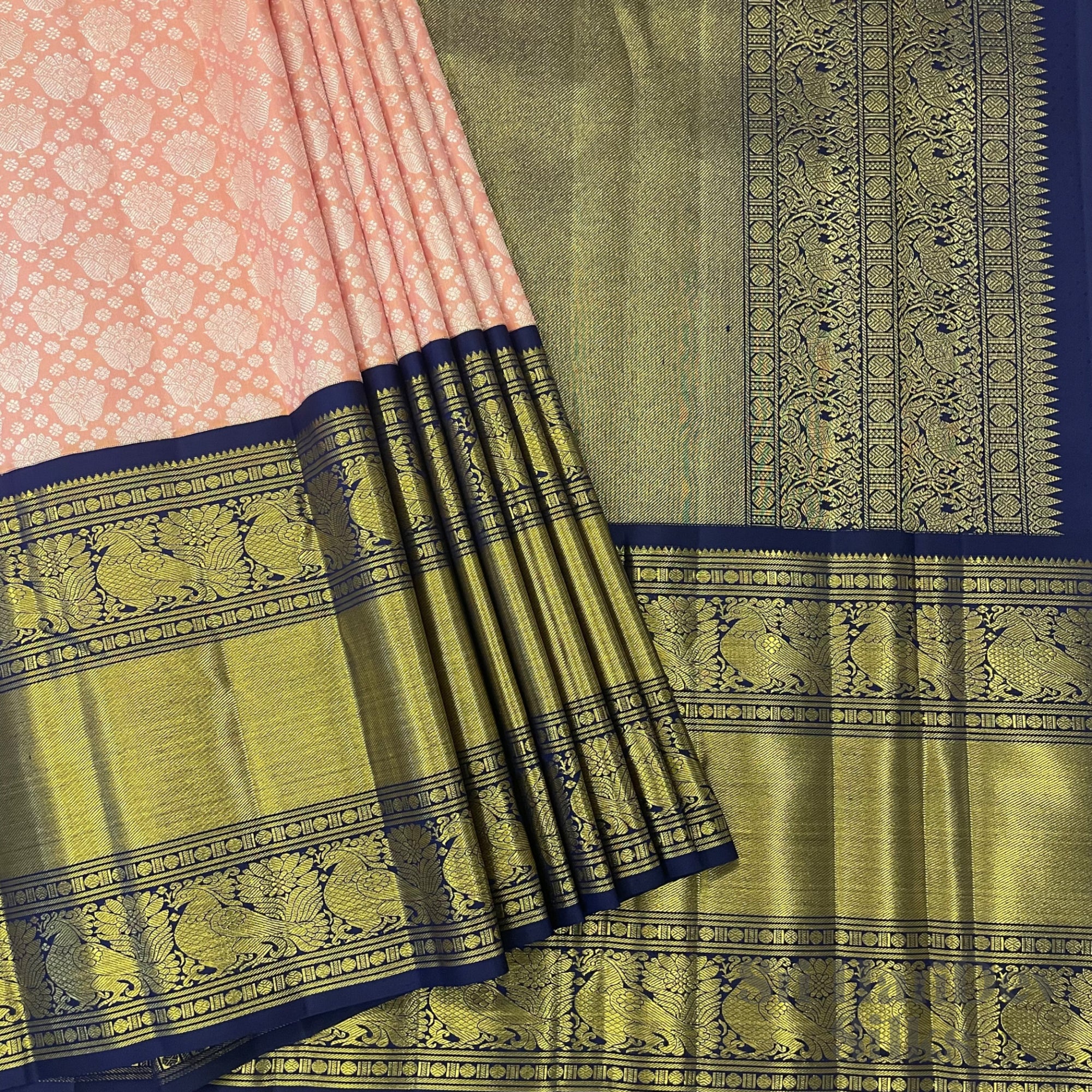SHS0002 Kanchipuram Wedding Silk Sari