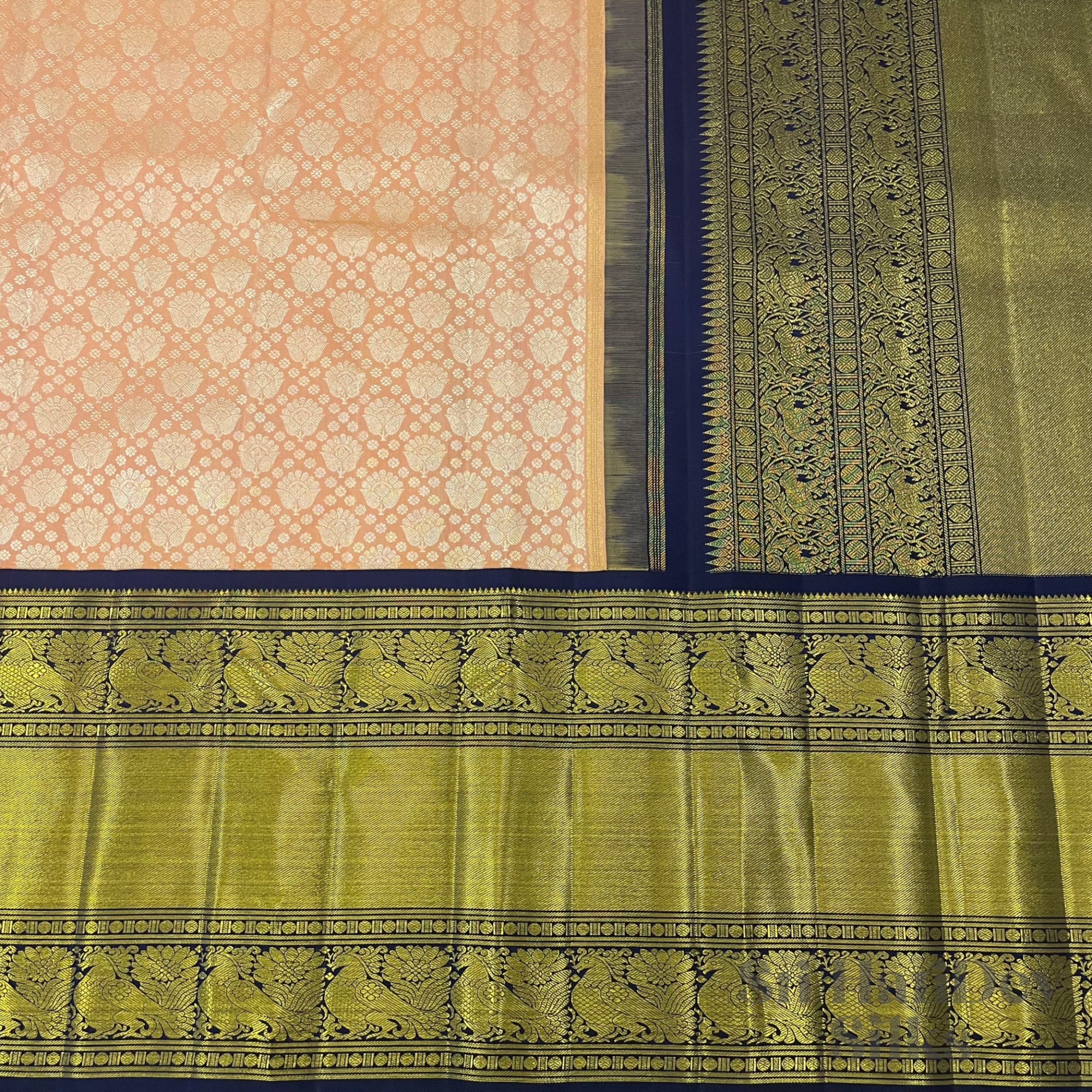 SHS0002 Kanchipuram Wedding Silk Sari