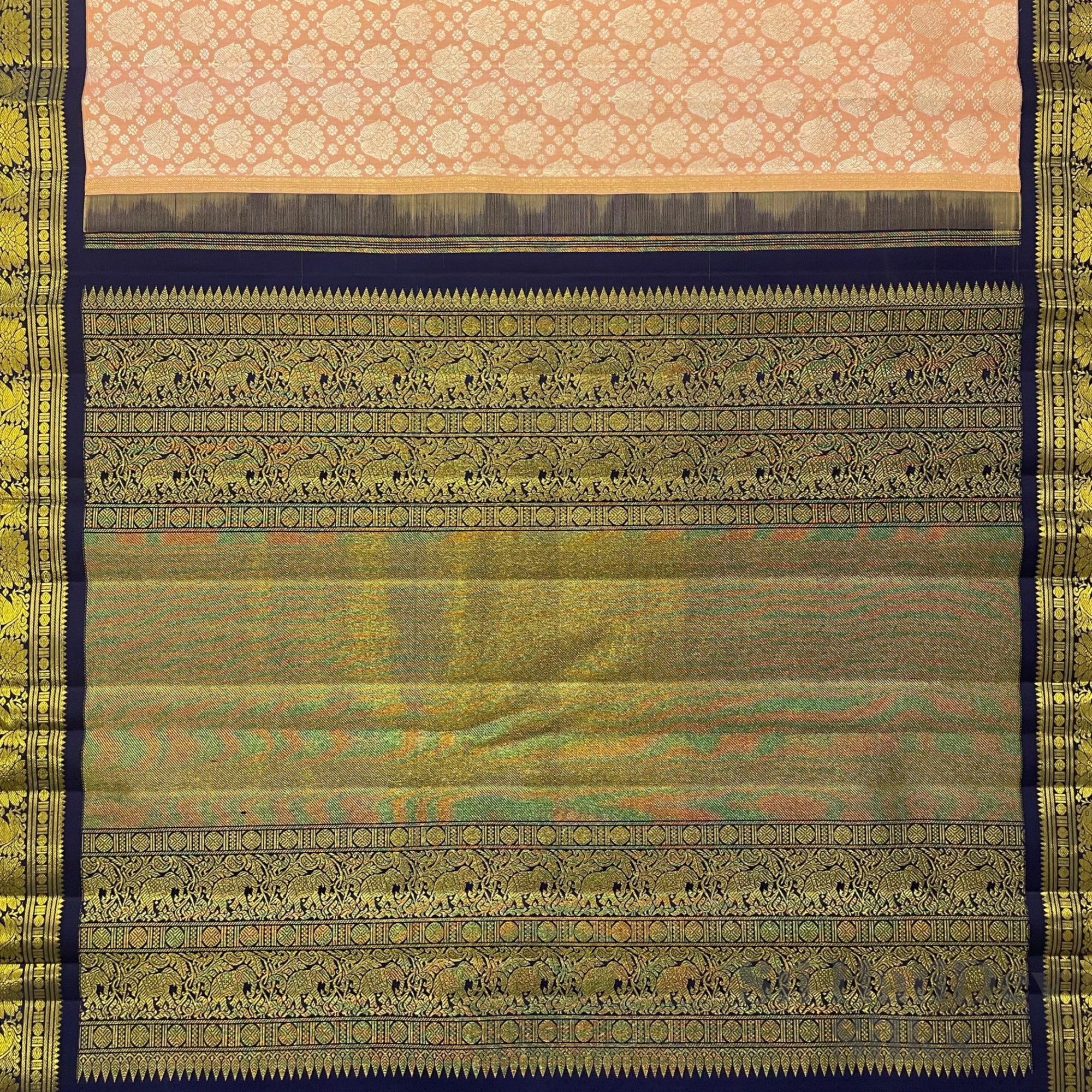 SHS0002 Kanchipuram Wedding Silk Sari