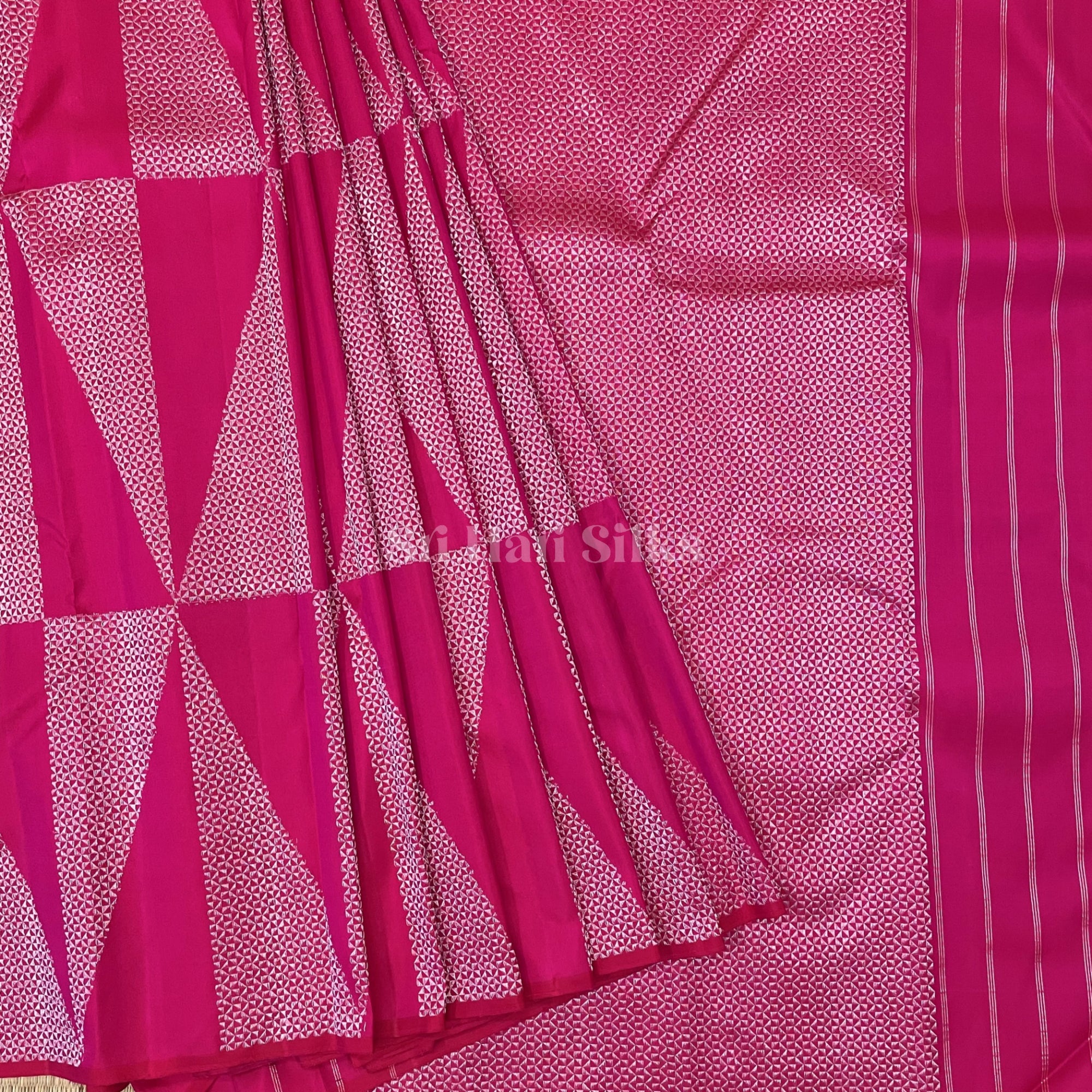 SHS3827 Kanchipuram pure handloom Silk Sari