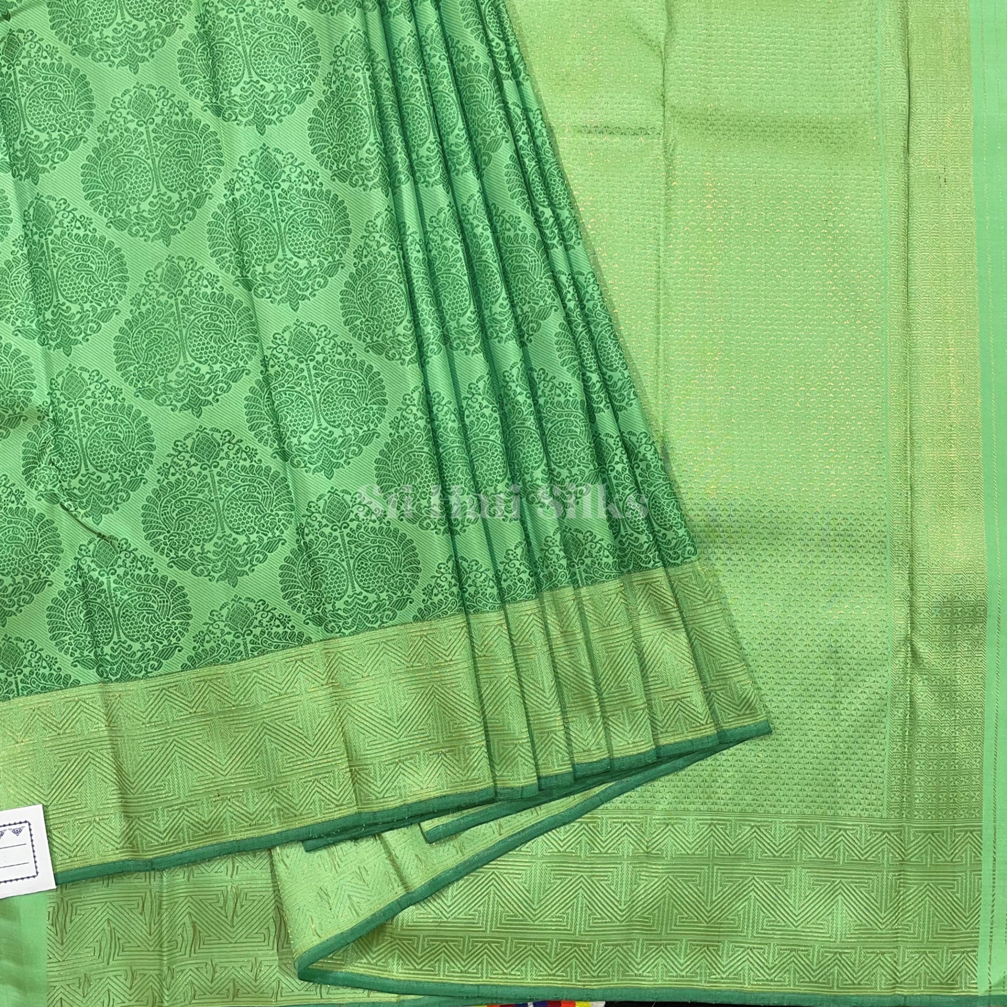 SHS2944 Kanchipuram pure handloom Silk Sari