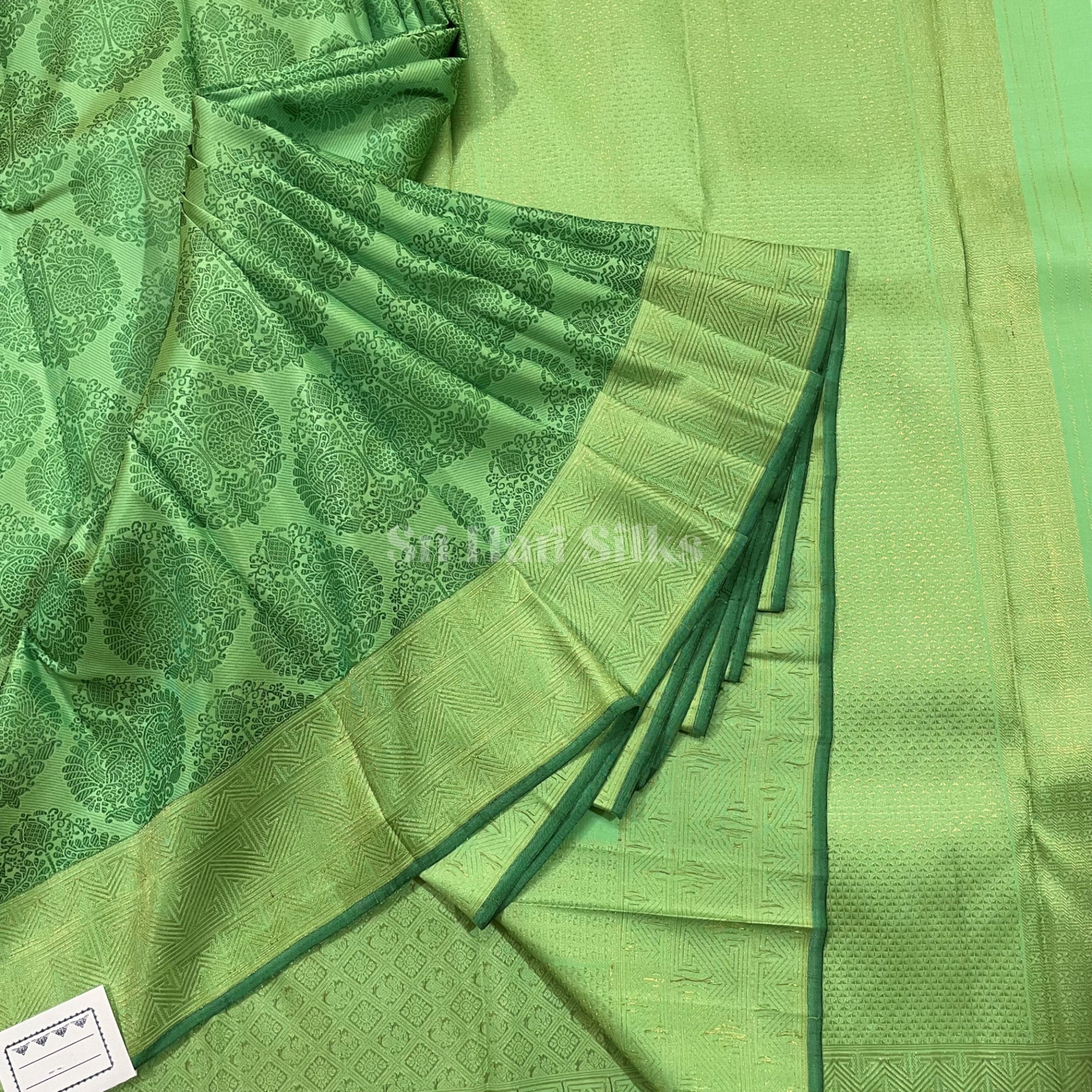 SHS2944 Kanchipuram pure handloom Silk Sari