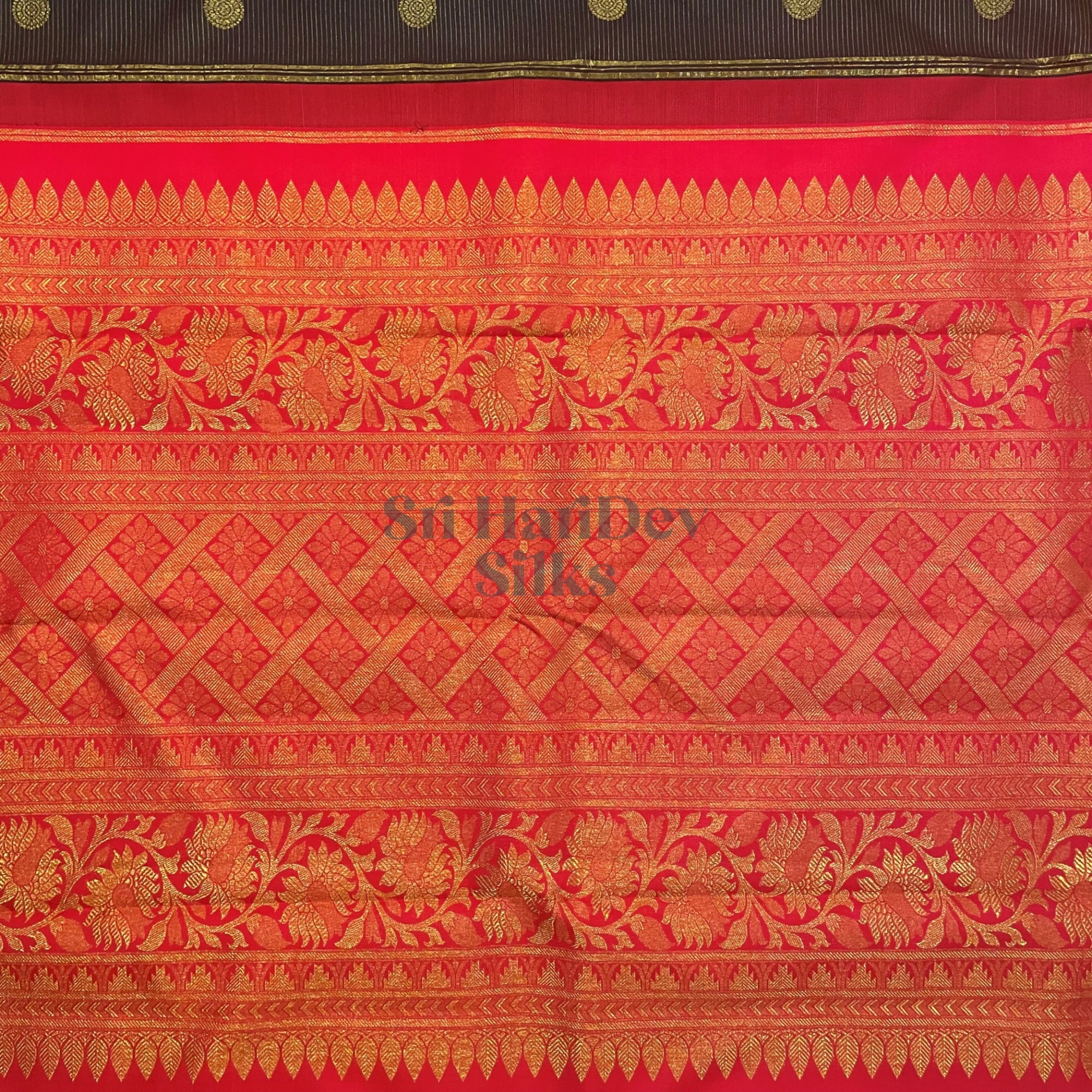 SHS6052 Kanchipuram Pure Handloom Silk Sari