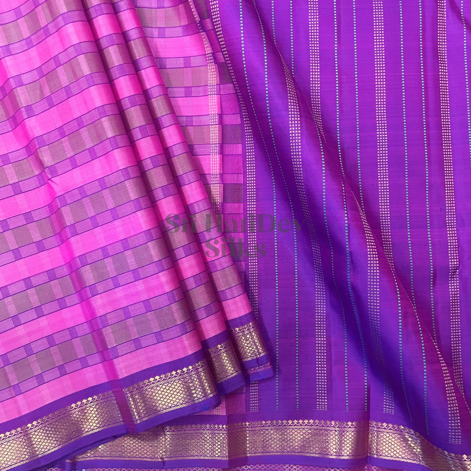 SHS6029 Kanchipuram Pure Handloom Silk Sari