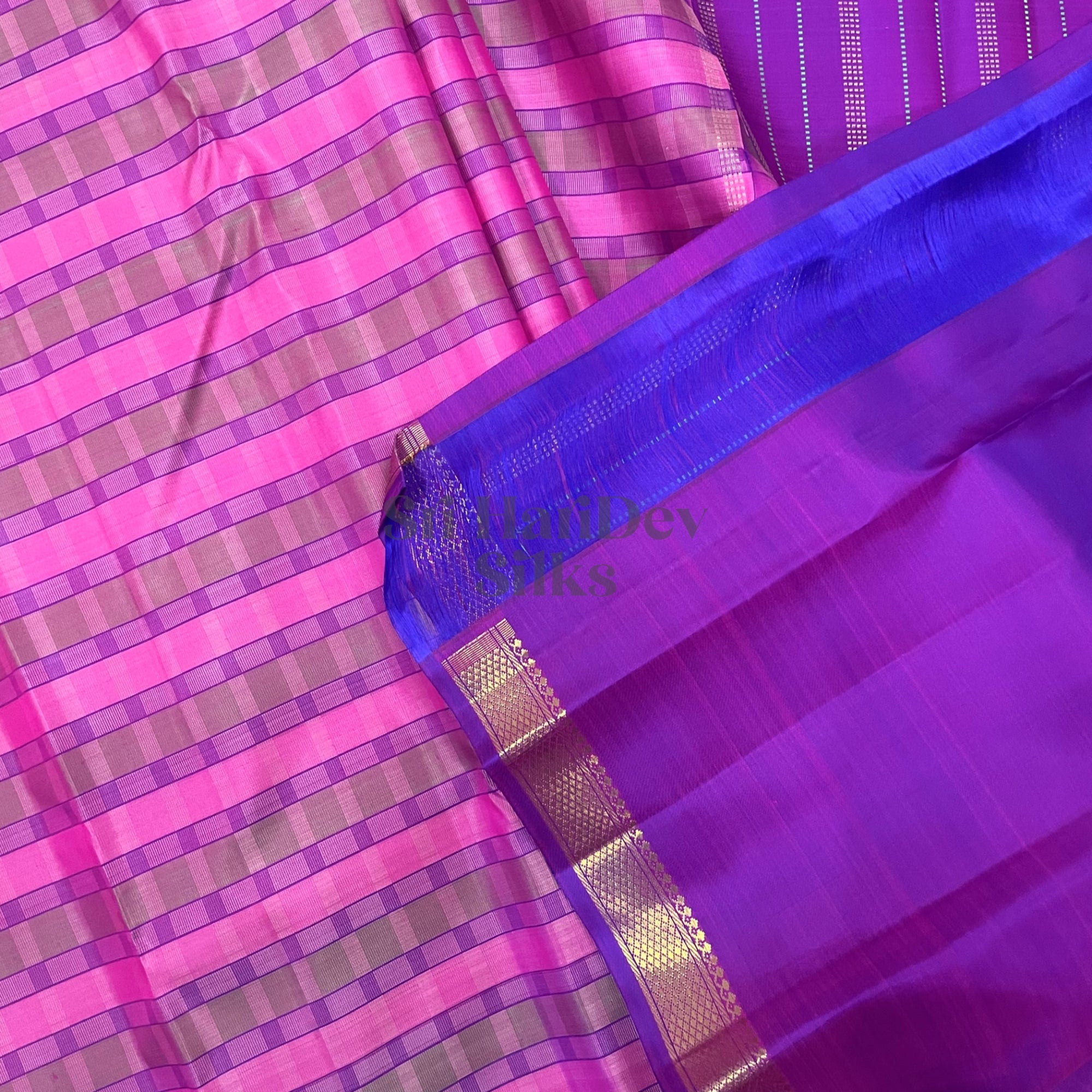 SHS6029 Kanchipuram Pure Handloom Silk Sari