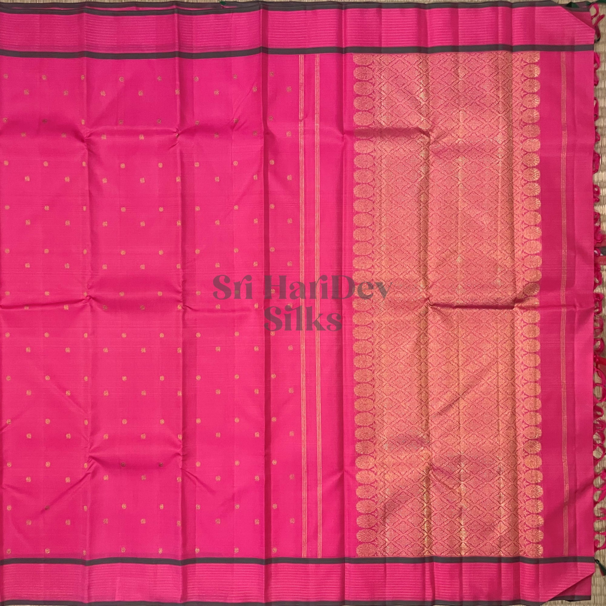 SHS5956 Kanchipuram Pure Handloom Silk Sari
