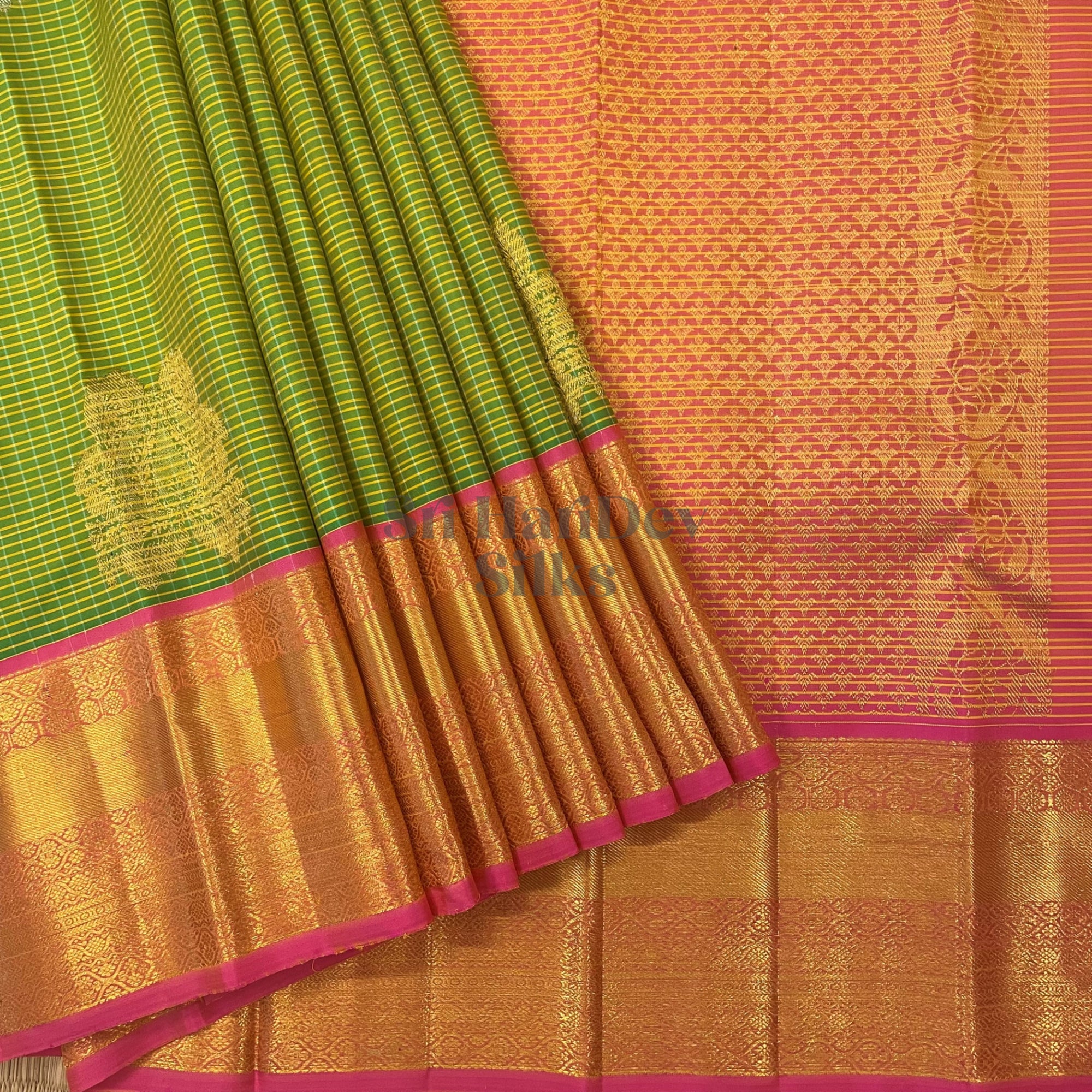 SHS5487 Kanchipuram Pure Handloom Silk Sari