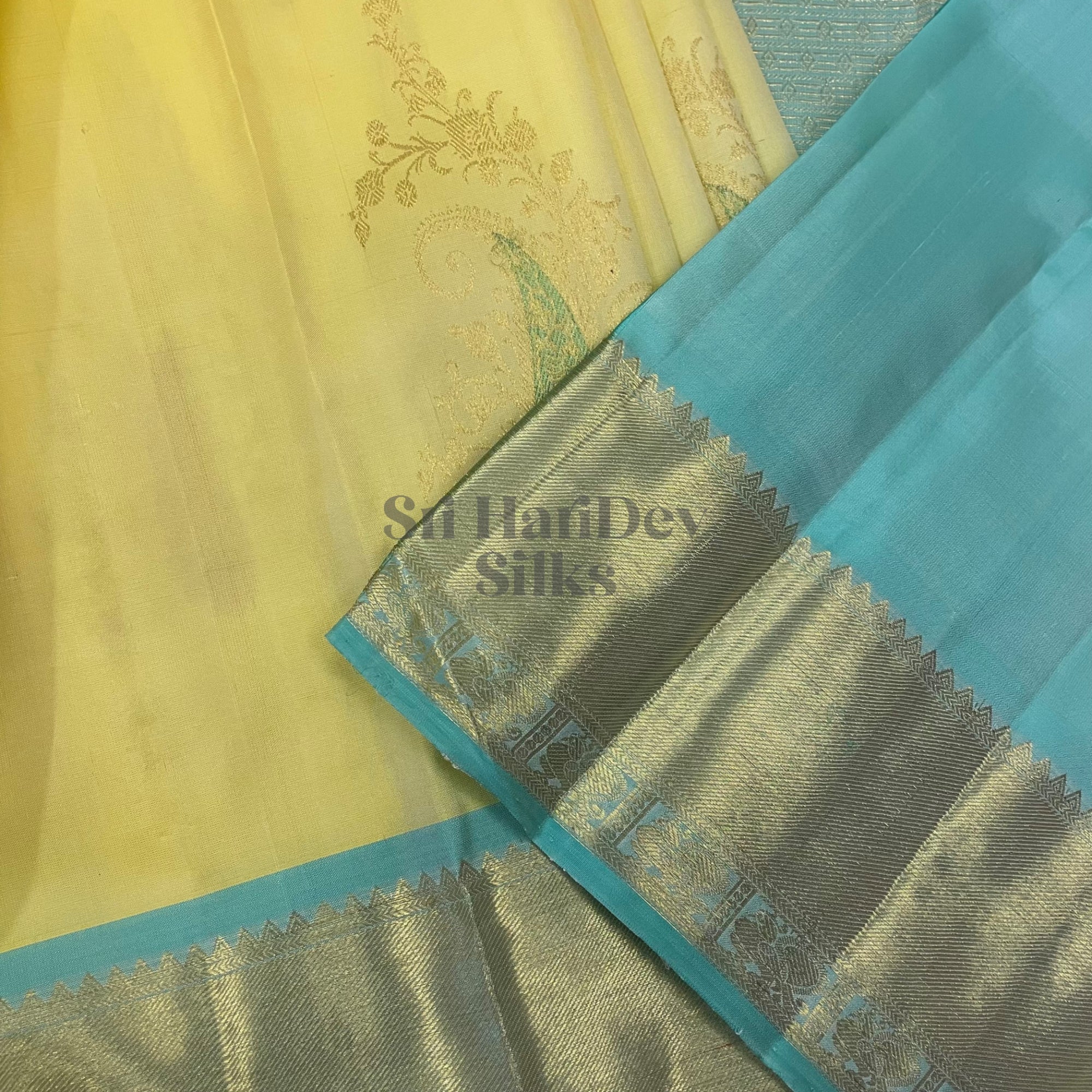 SHS5481 Kanchipuram Pure Handloom Silk Sari