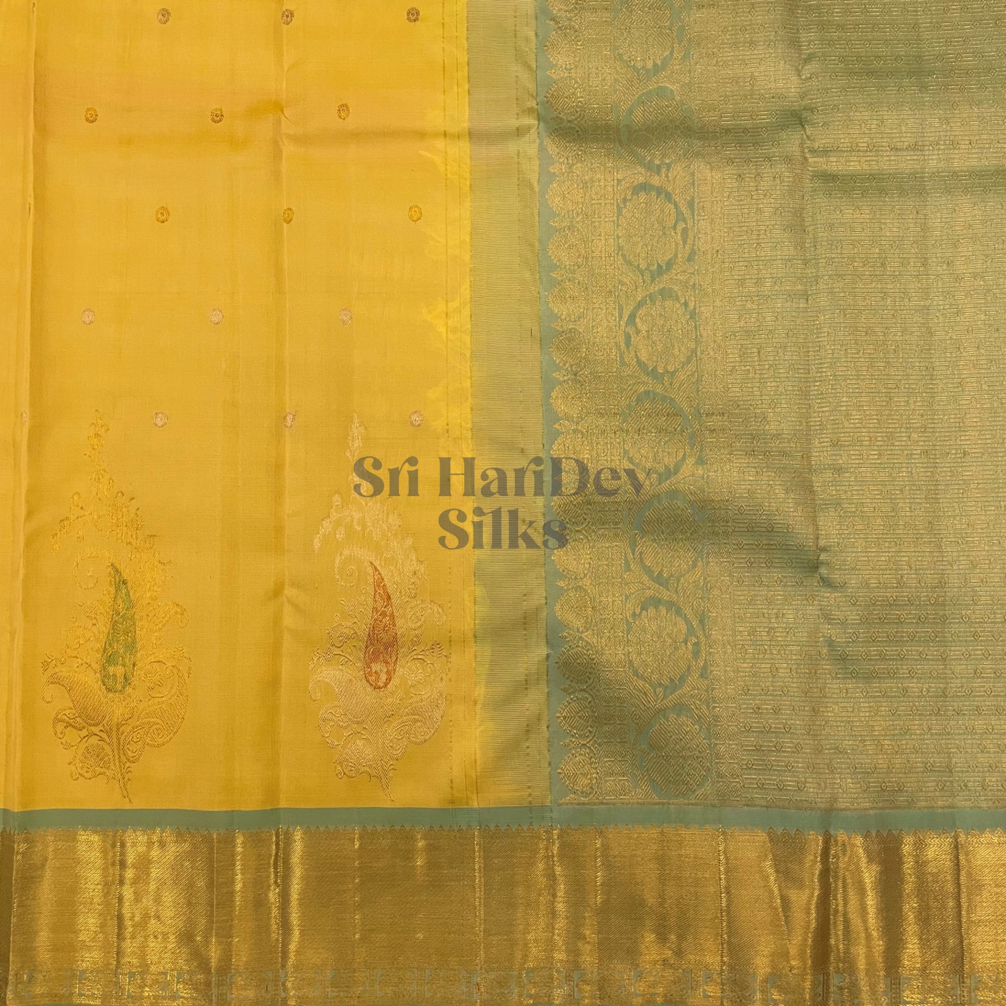 SHS5481 Kanchipuram Pure Handloom Silk Sari