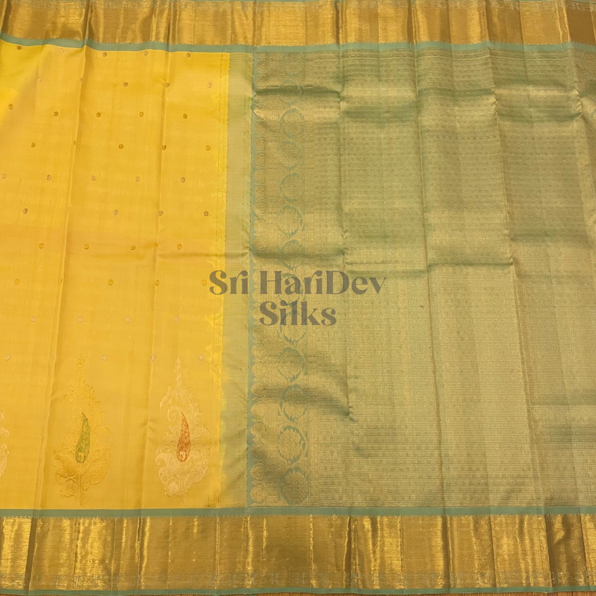SHS5481 Kanchipuram Pure Handloom Silk Sari