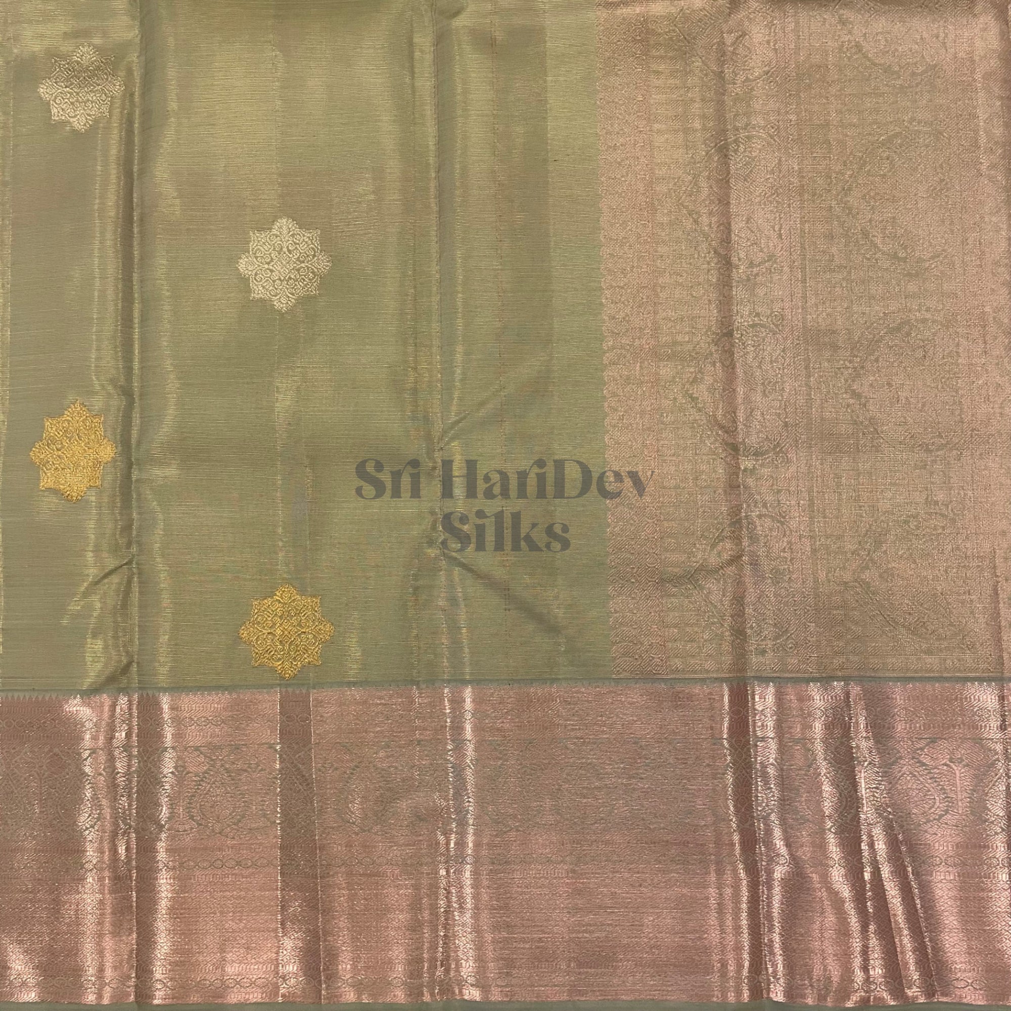 SHS5485 Kanchipuram Pure Handloom Silk Sari