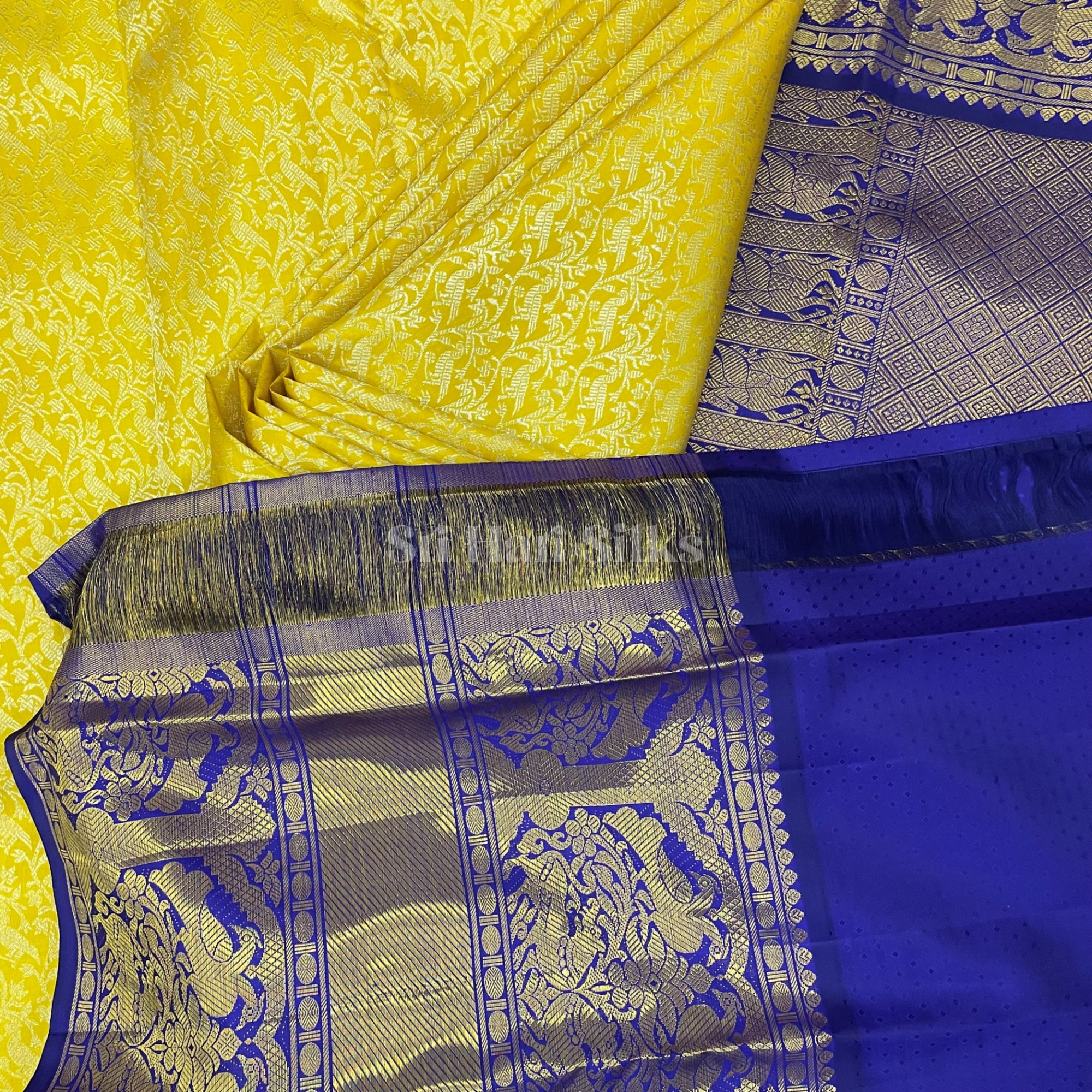 SHS3752 Kanchipuram pure handloom Silk Sari