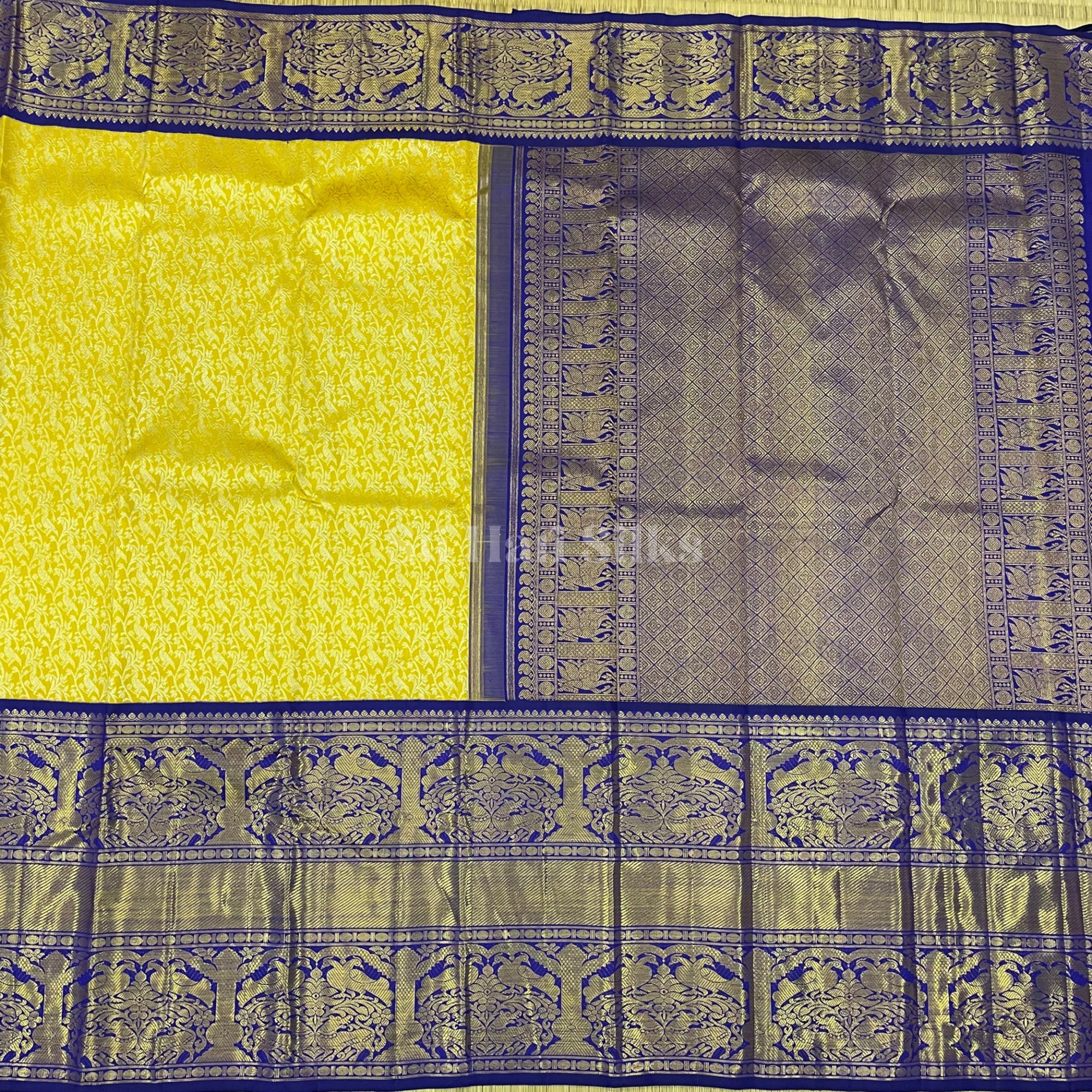 SHS3752 Kanchipuram pure handloom Silk Sari