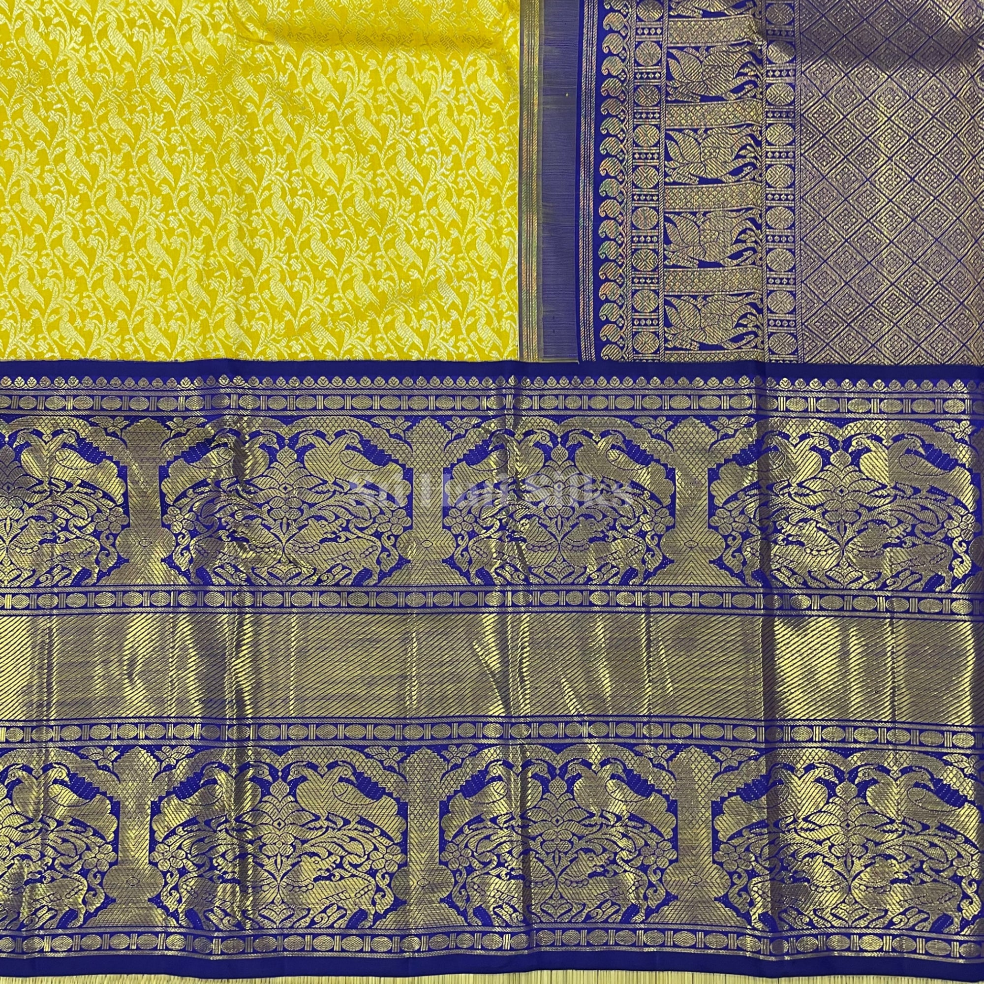SHS3752 Kanchipuram pure handloom Silk Sari