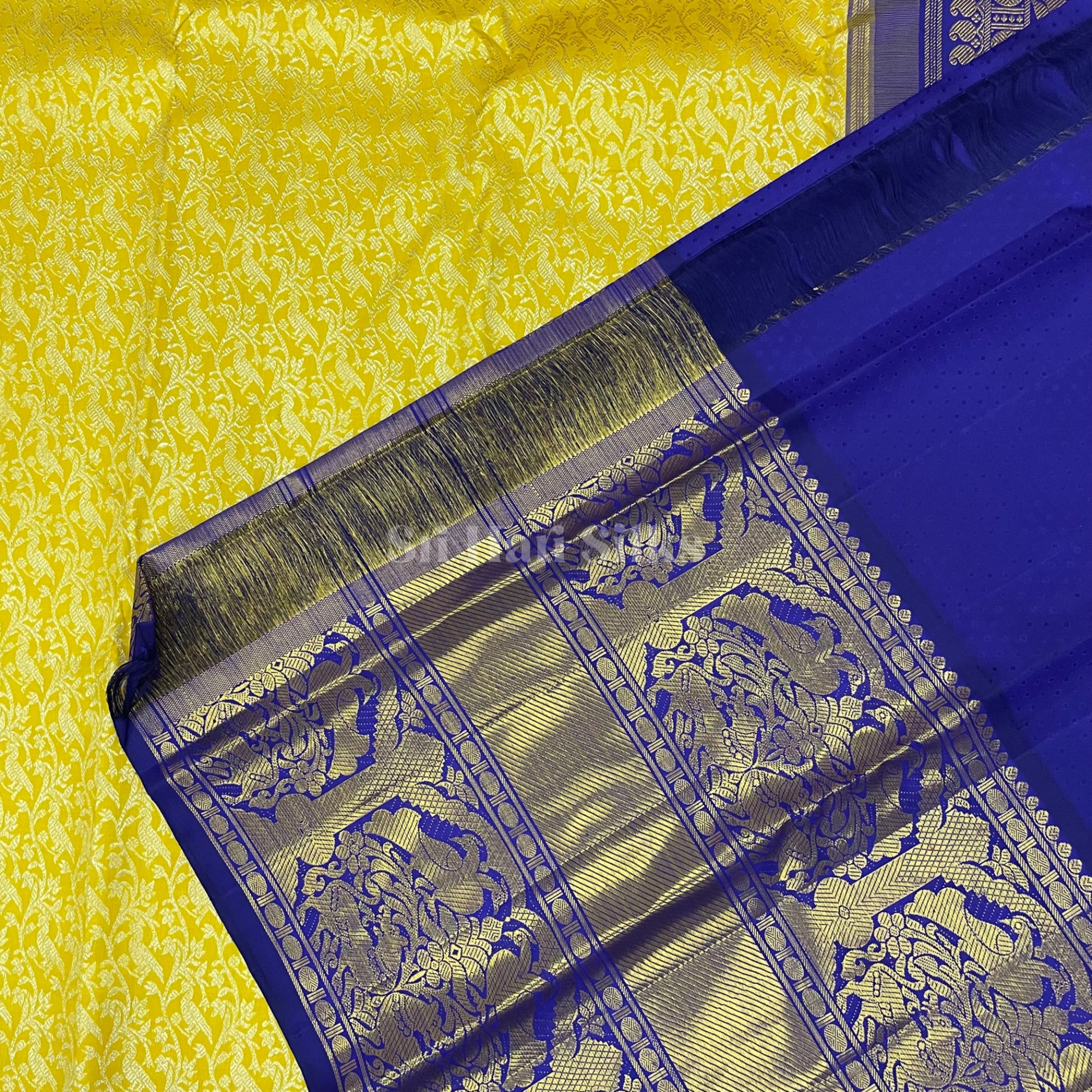 SHS3752 Kanchipuram pure handloom Silk Sari