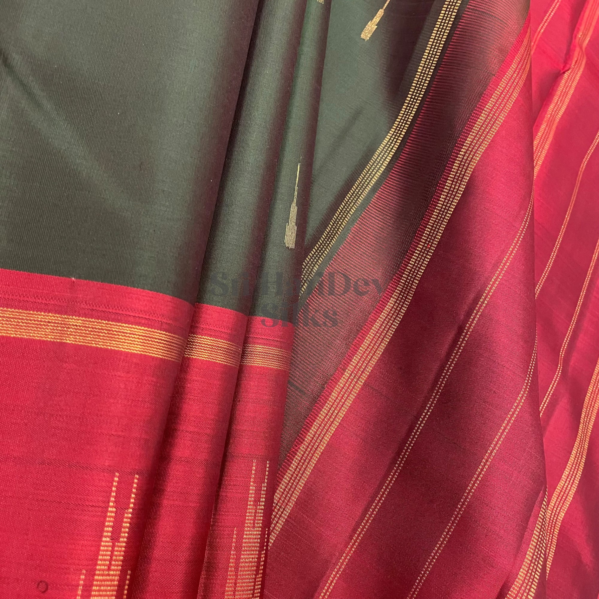 SHSSUG001 Kanchipuram Pure Handloom Silk Sari