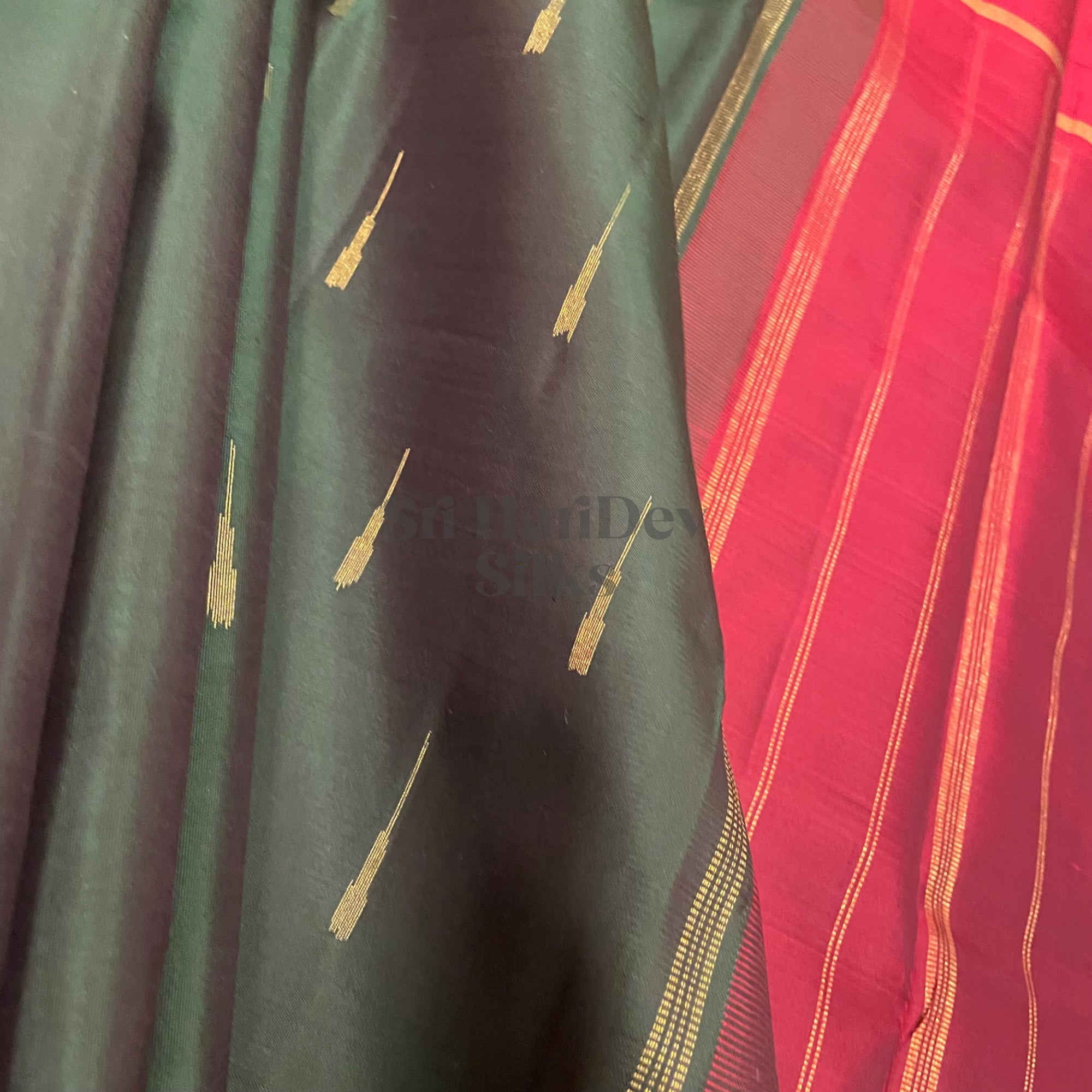 SHSSUG001 Kanchipuram Pure Handloom Silk Sari