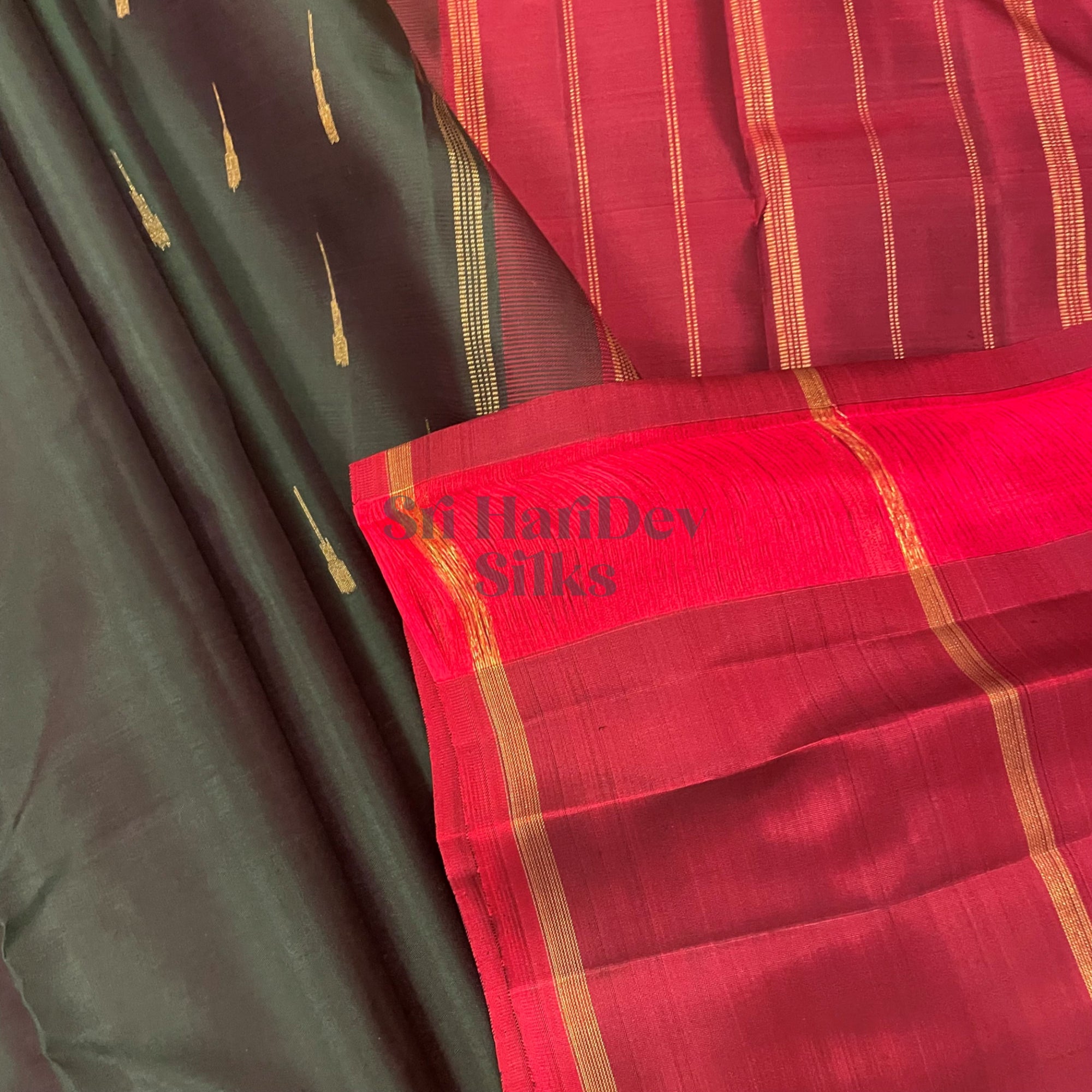 SHSSUG001 Kanchipuram Pure Handloom Silk Sari