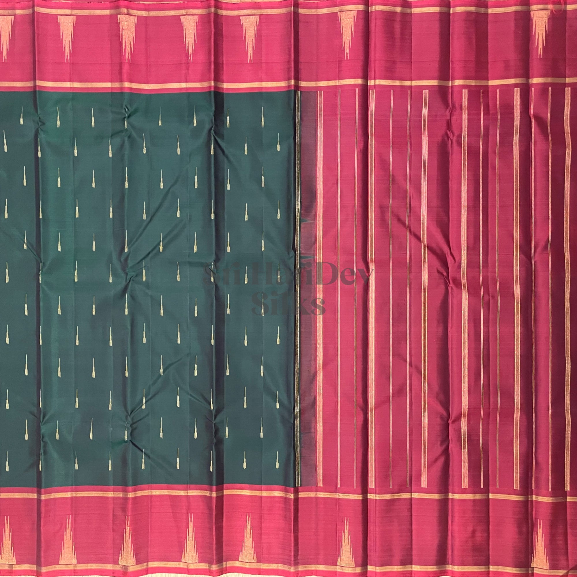 SHSSUG001 Kanchipuram Pure Handloom Silk Sari