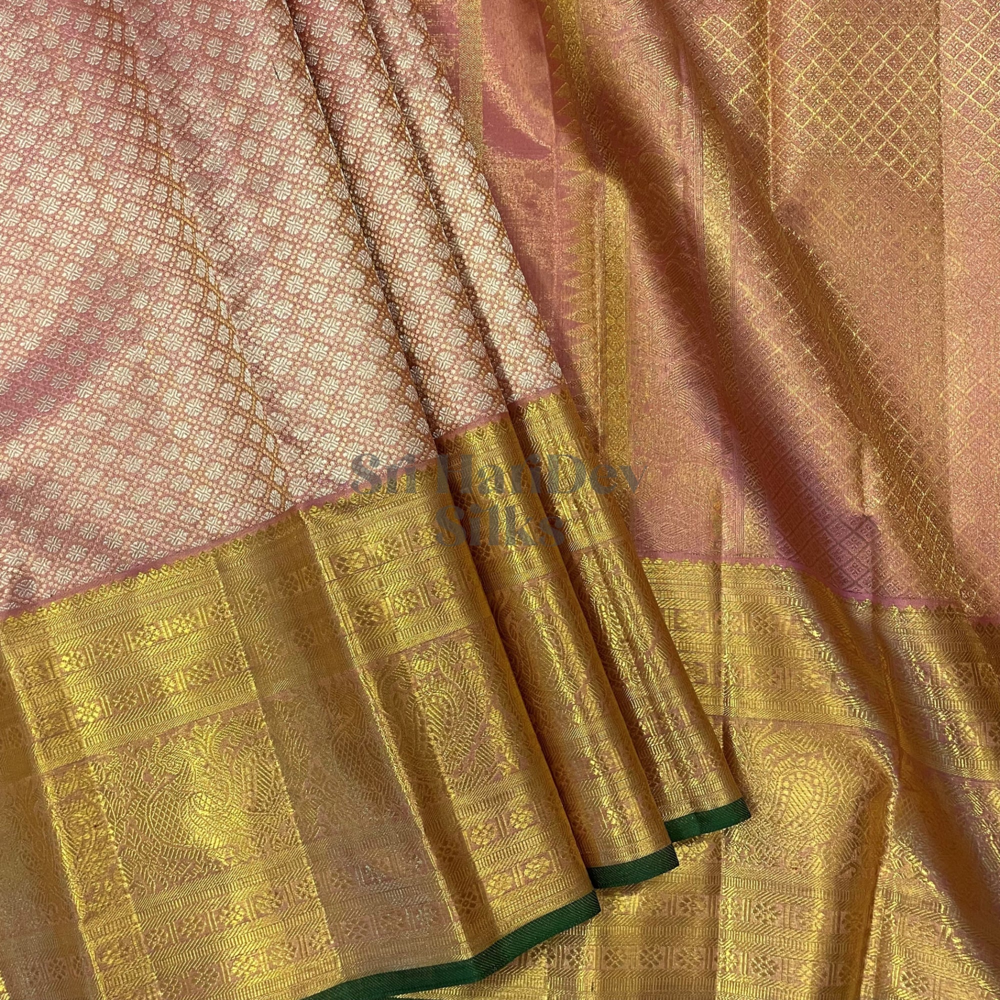 SHS6367 Kanchipuram pure handloom Silk Sari