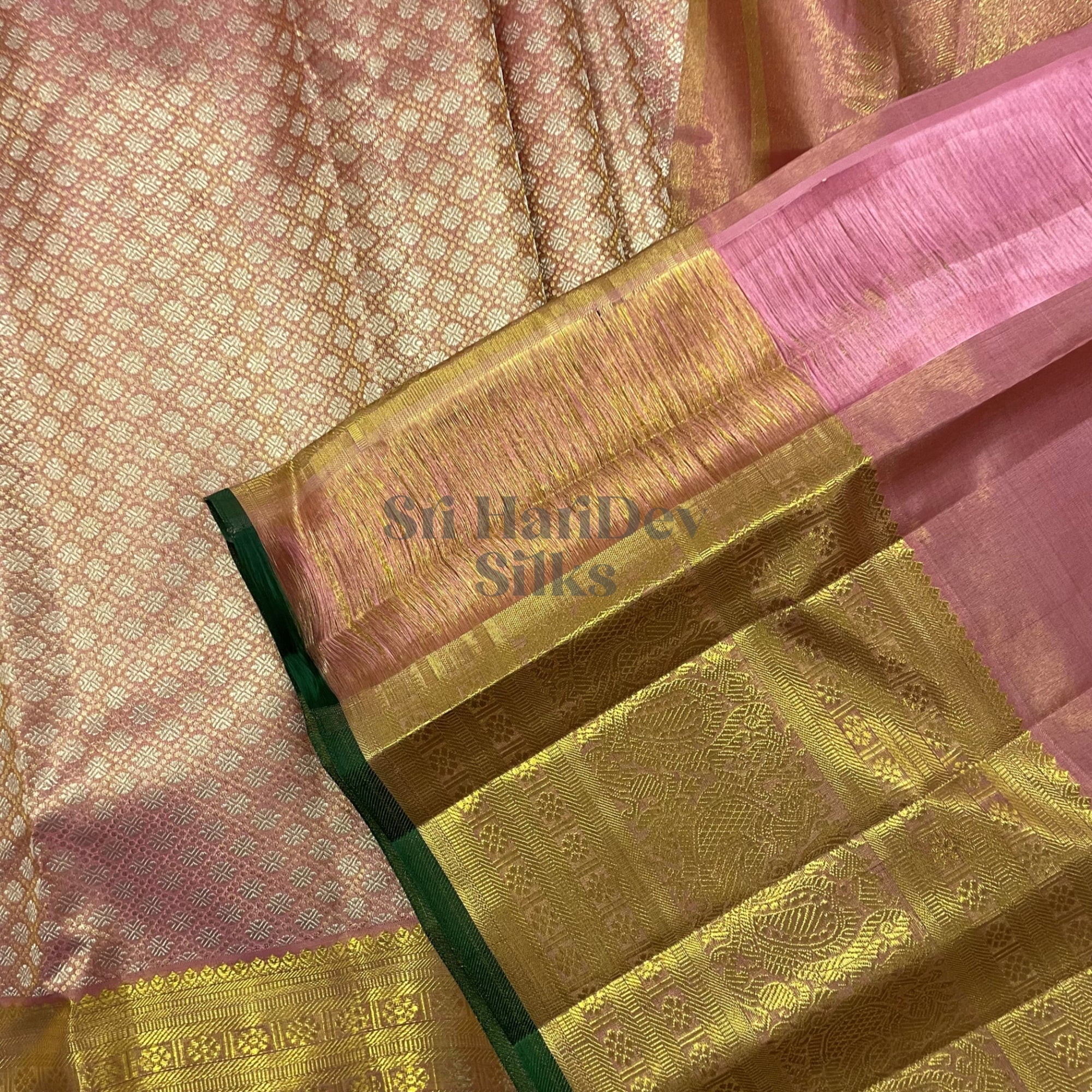 SHS6367 Kanchipuram pure handloom Silk Sari