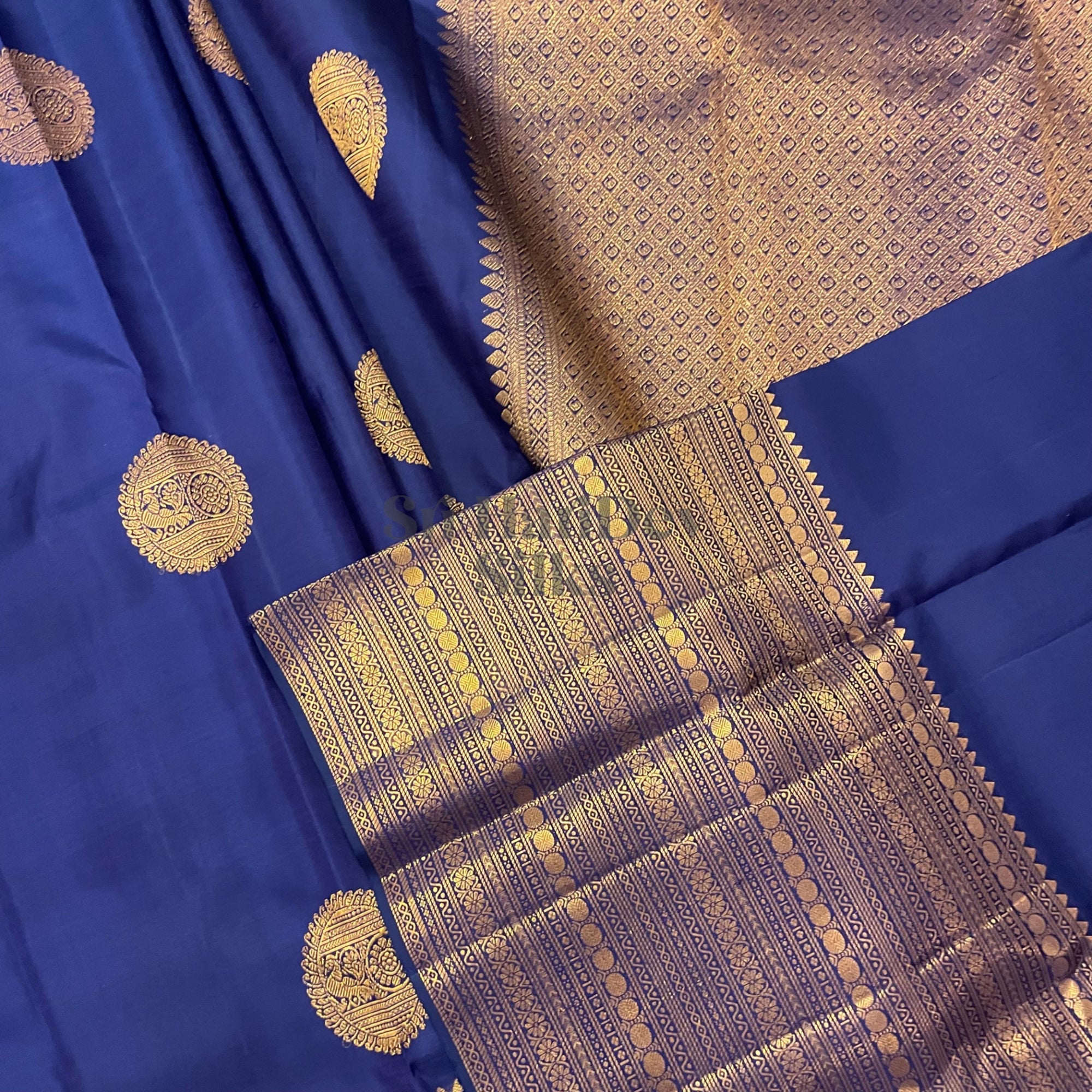 SHS6381 Kanchipuram pure handloom Silk Sari