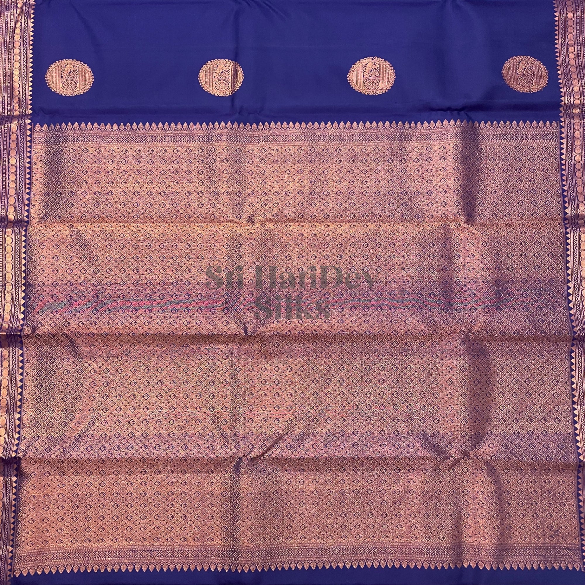 SHS6381 Kanchipuram pure handloom Silk Sari