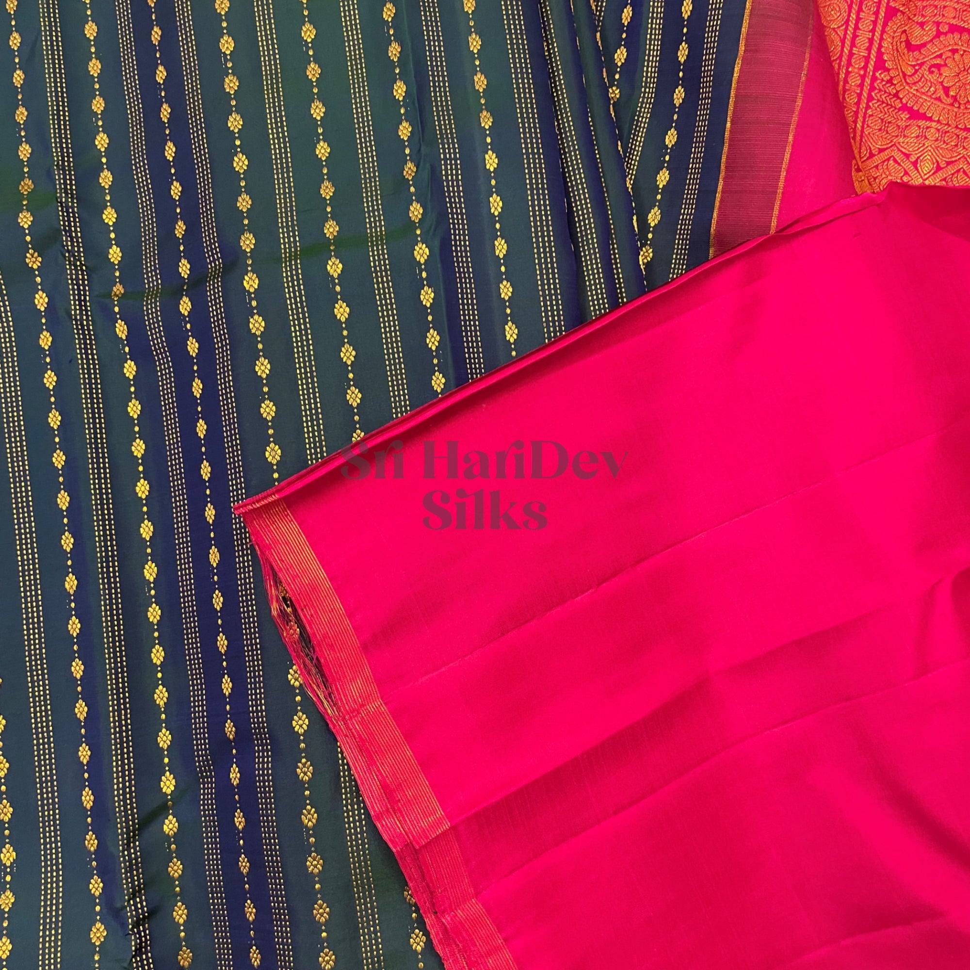 SHS6324 Kanchipuram Pure Handloom Silk Sari