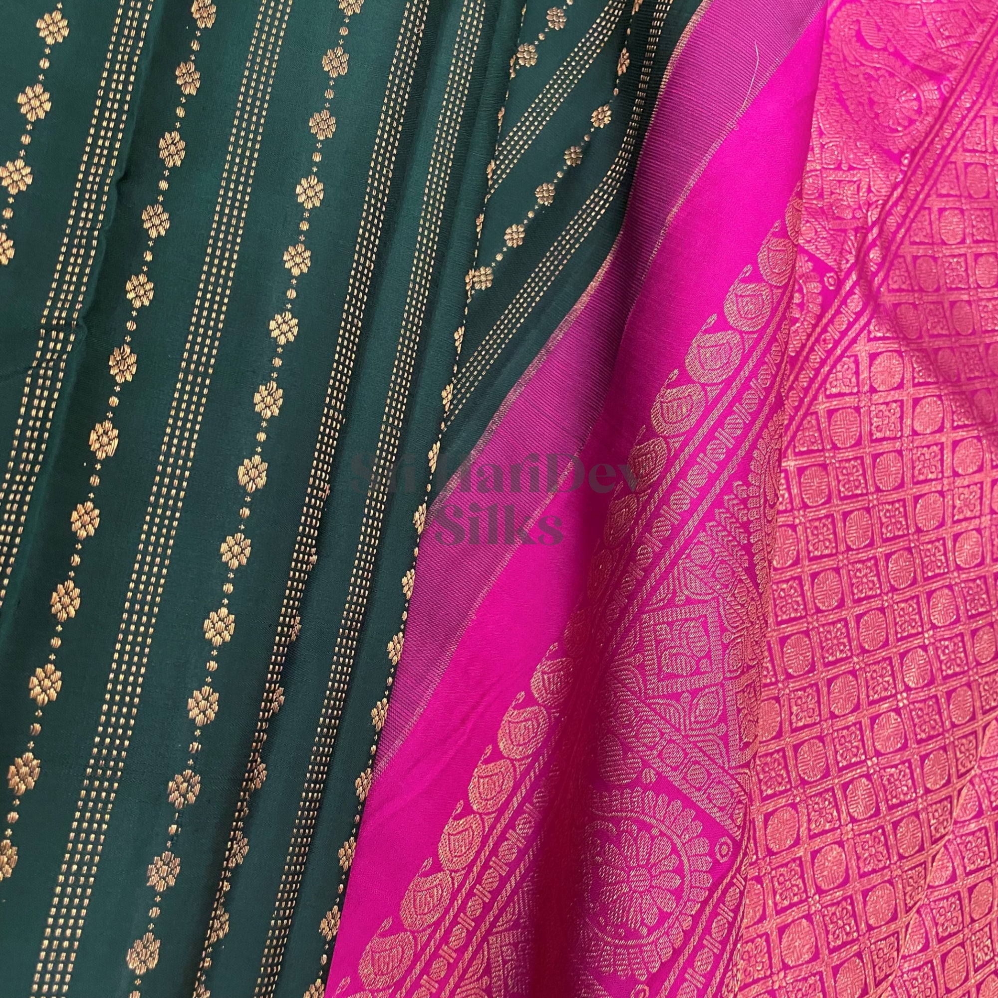 SHS6322 Kanchipuram Pure Handloom Silk Sari
