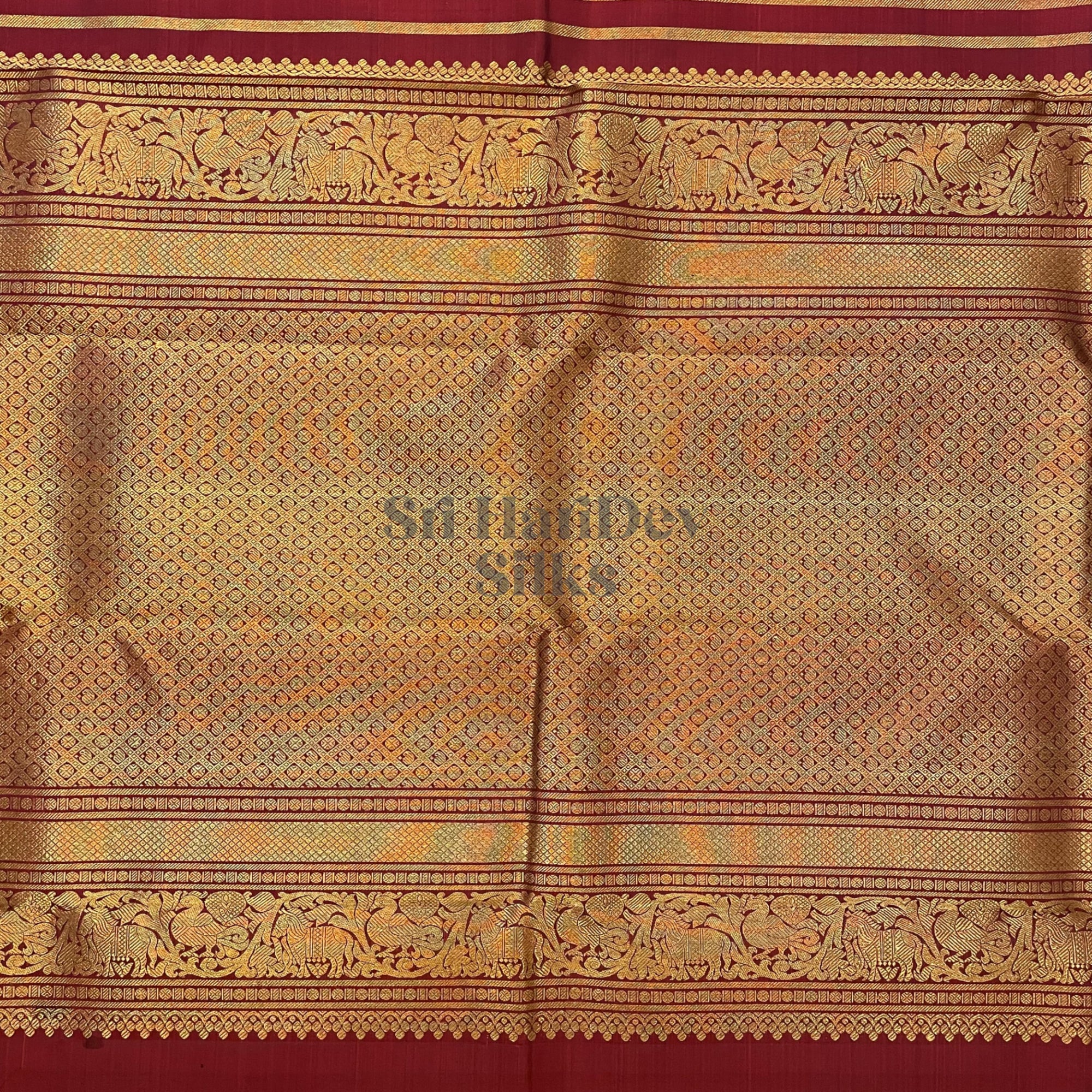SHS5280 Kanchipuram Pure Handloom Silk Sari