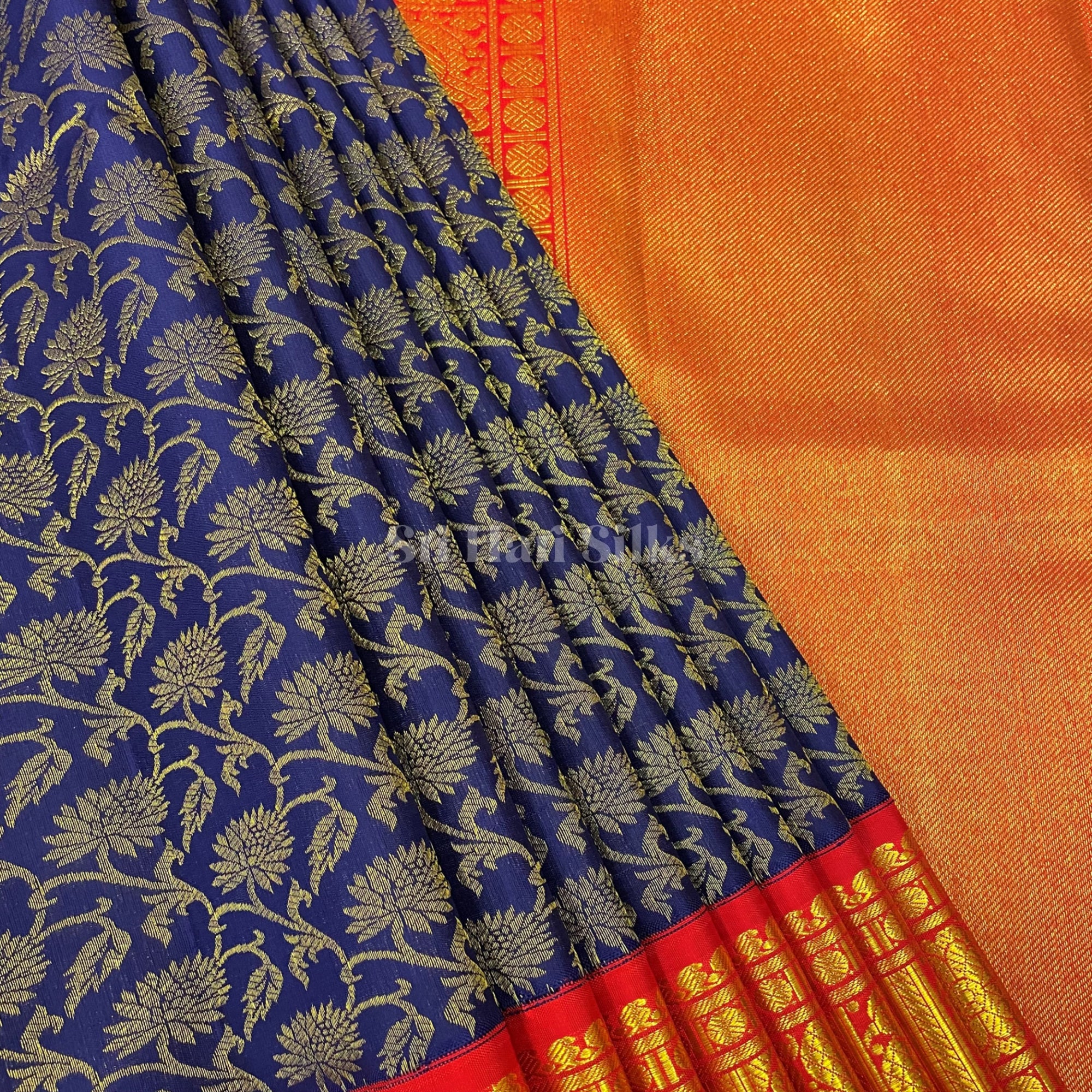 SHS3684 Kanchipuram wedding Silk Sari