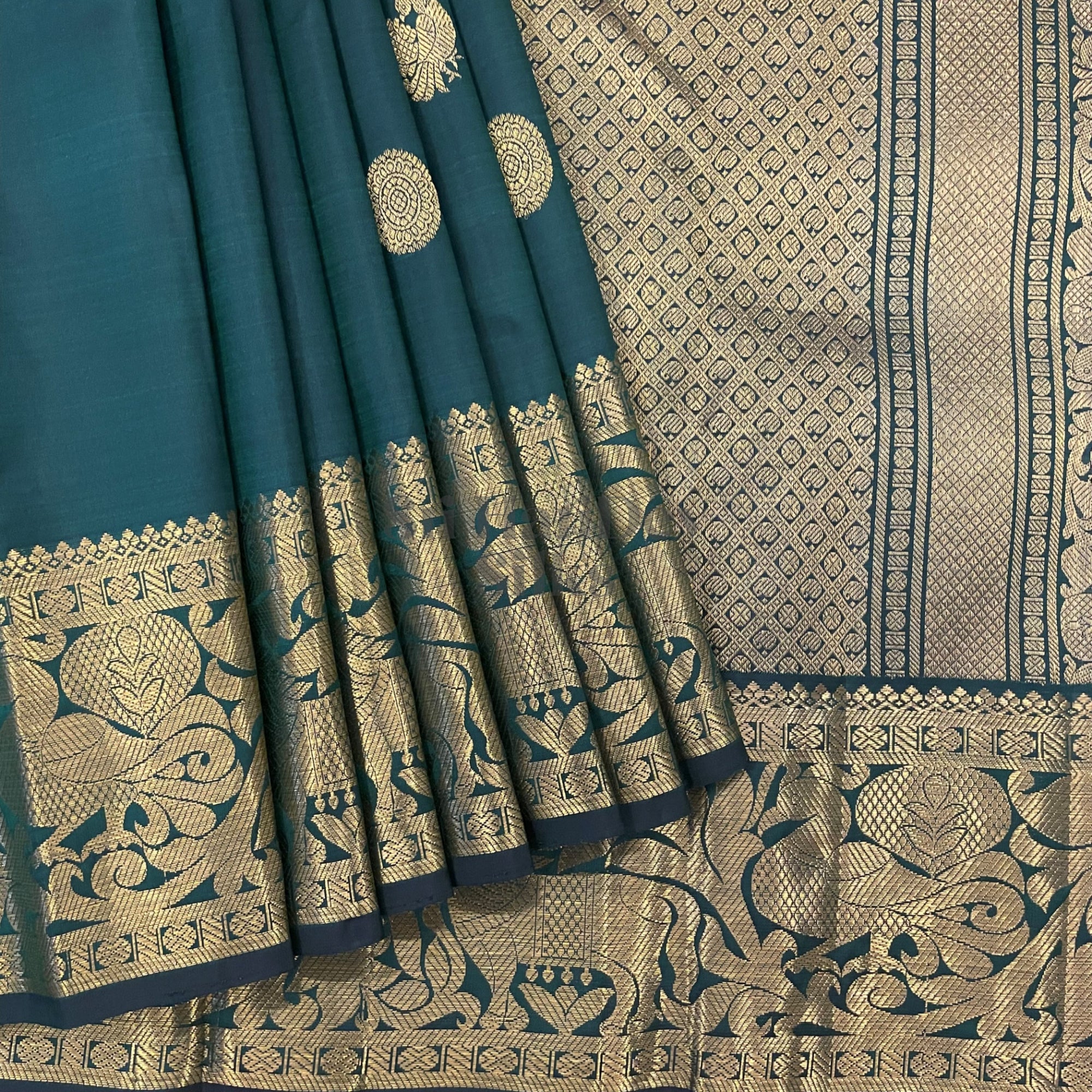 SHS5279 Kanchipuram Pure Handloom Silk Sari