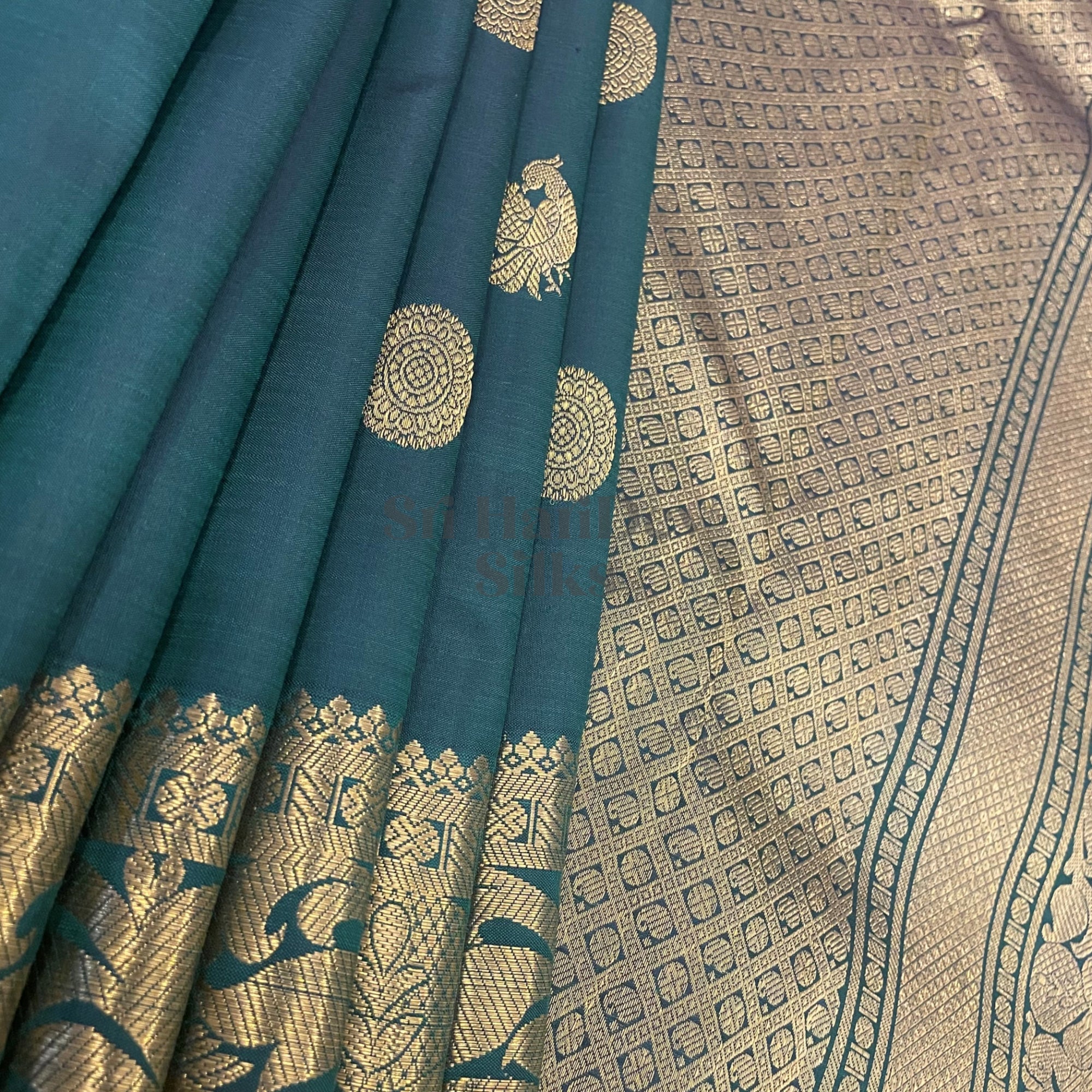 SHS5279 Kanchipuram Pure Handloom Silk Sari