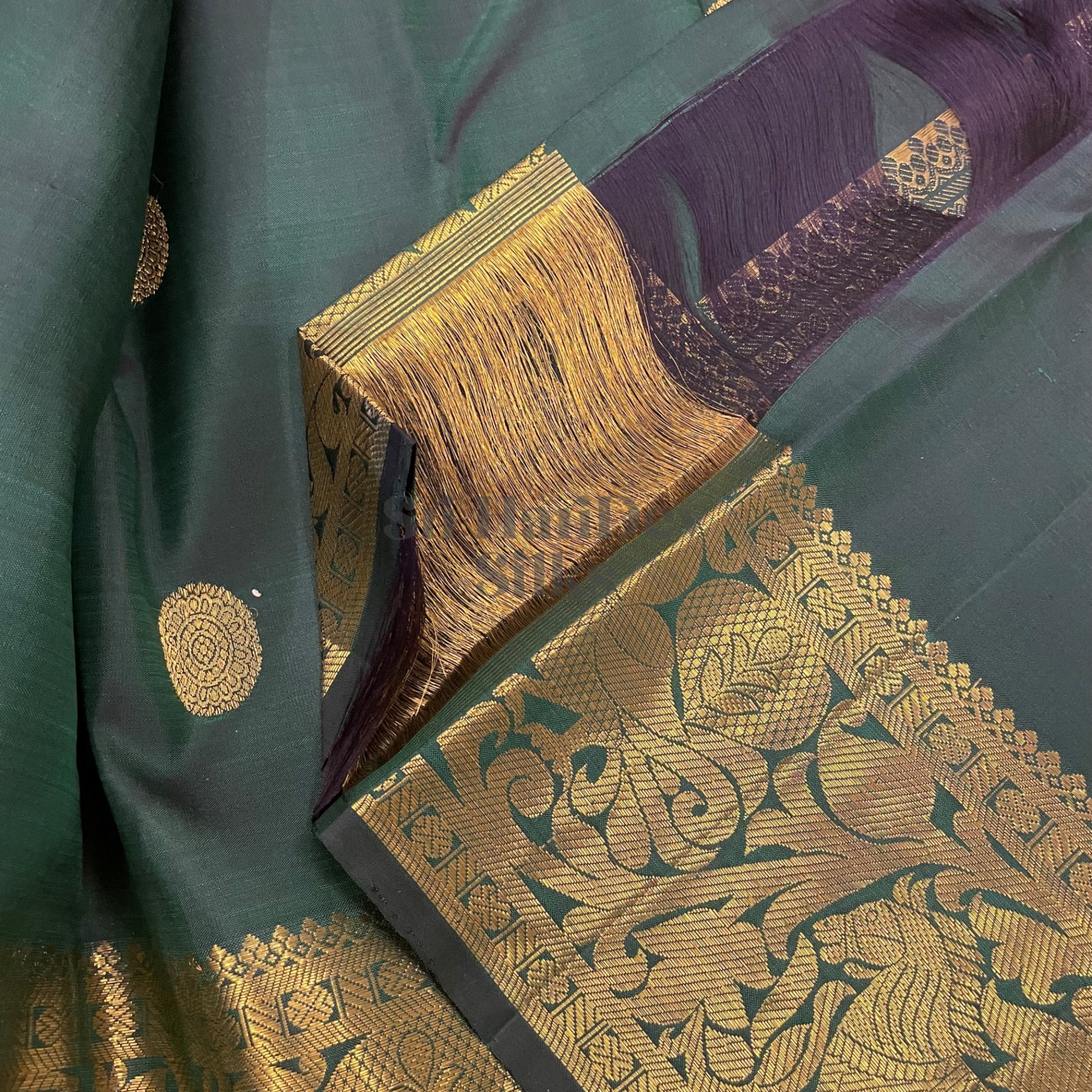 SHS5279 Kanchipuram Pure Handloom Silk Sari