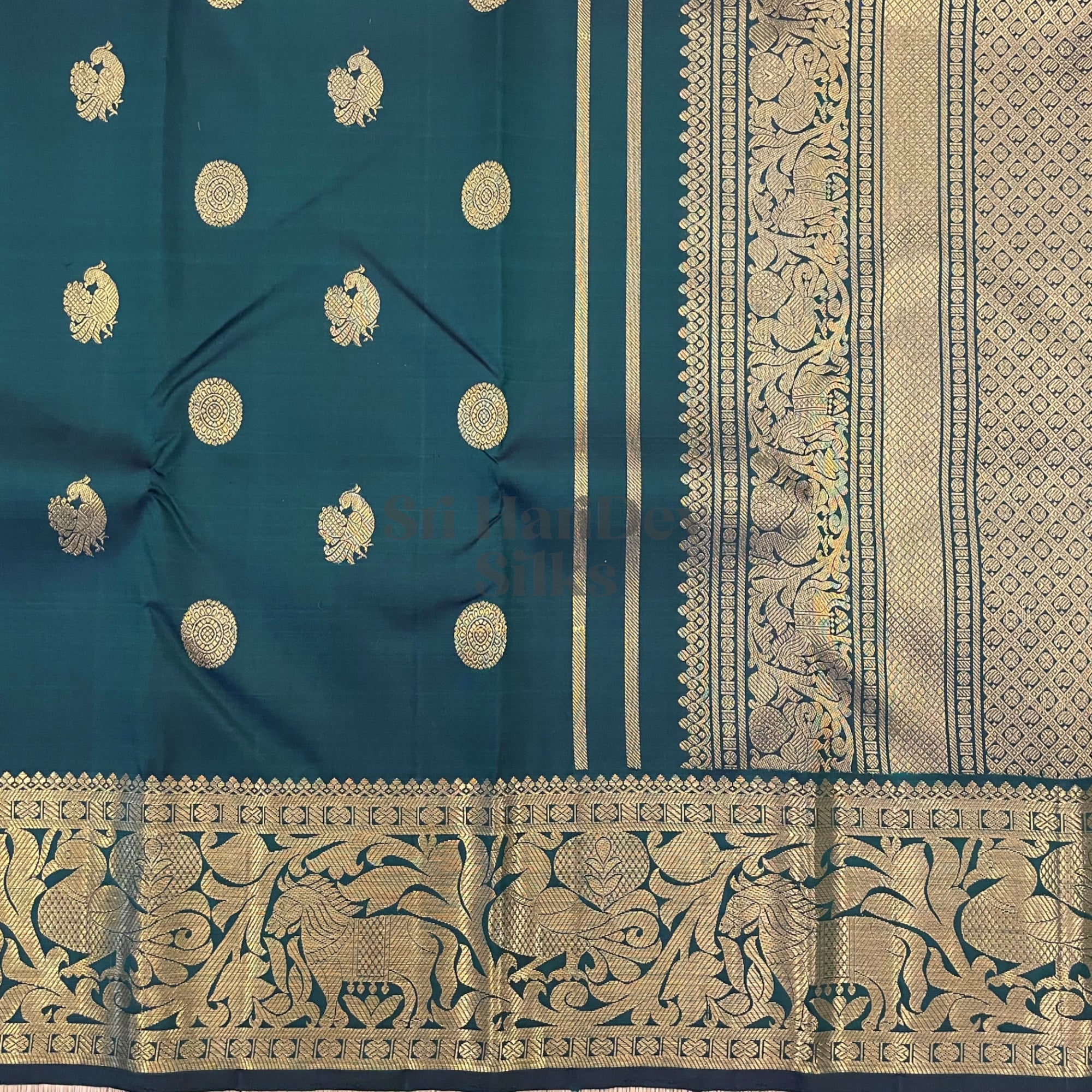 SHS5279 Kanchipuram Pure Handloom Silk Sari